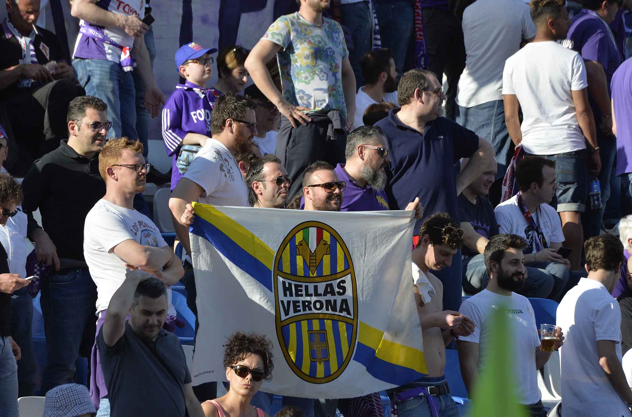 SASSUOLO-FIORENTINA 21-04-2018 tifosi. SILPRESS/GALASSI SILVANO