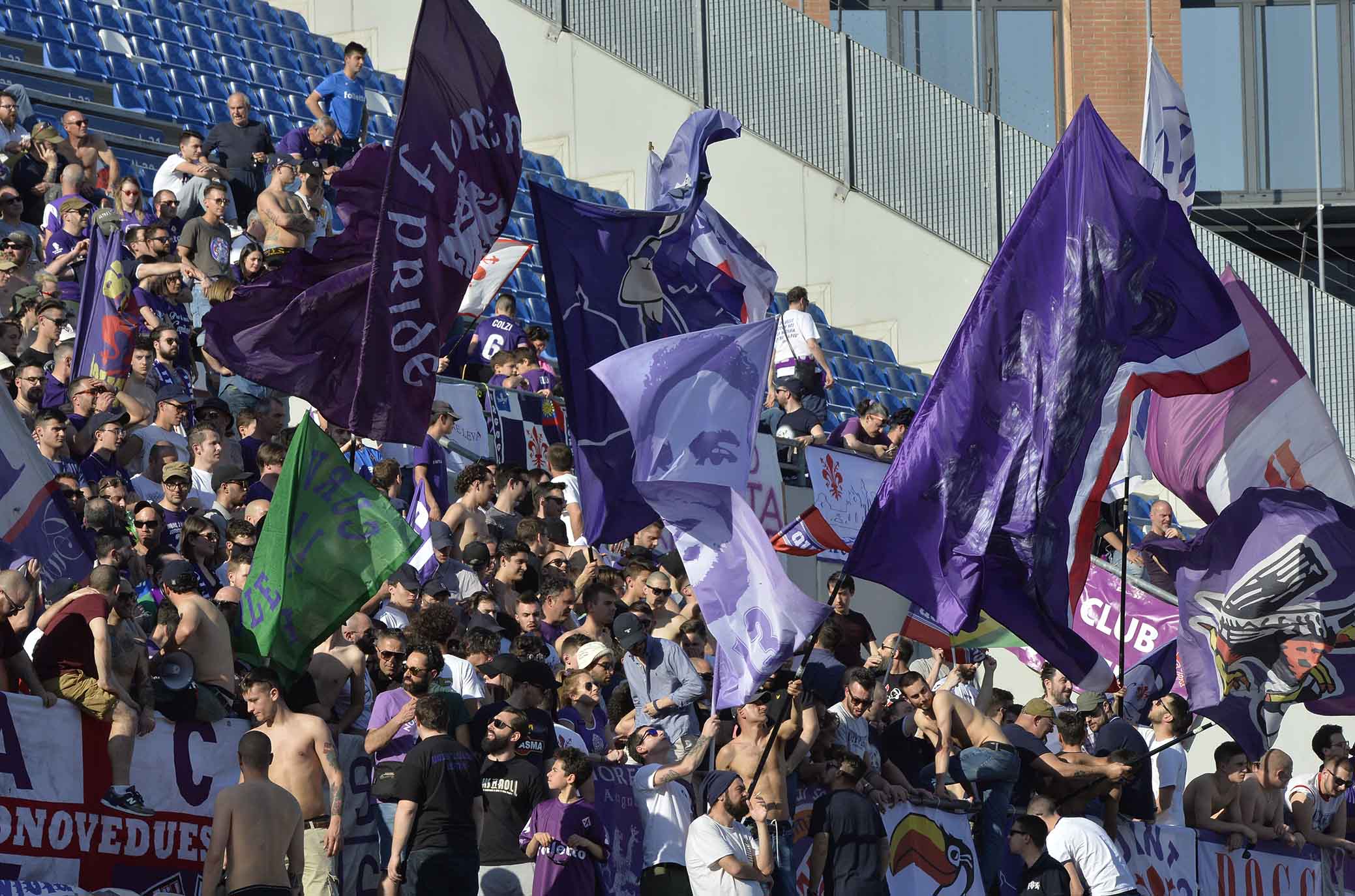 SASSUOLO-FIORENTINA 21-04-2018 tifosi. SILPRESS/GALASSI SILVANO