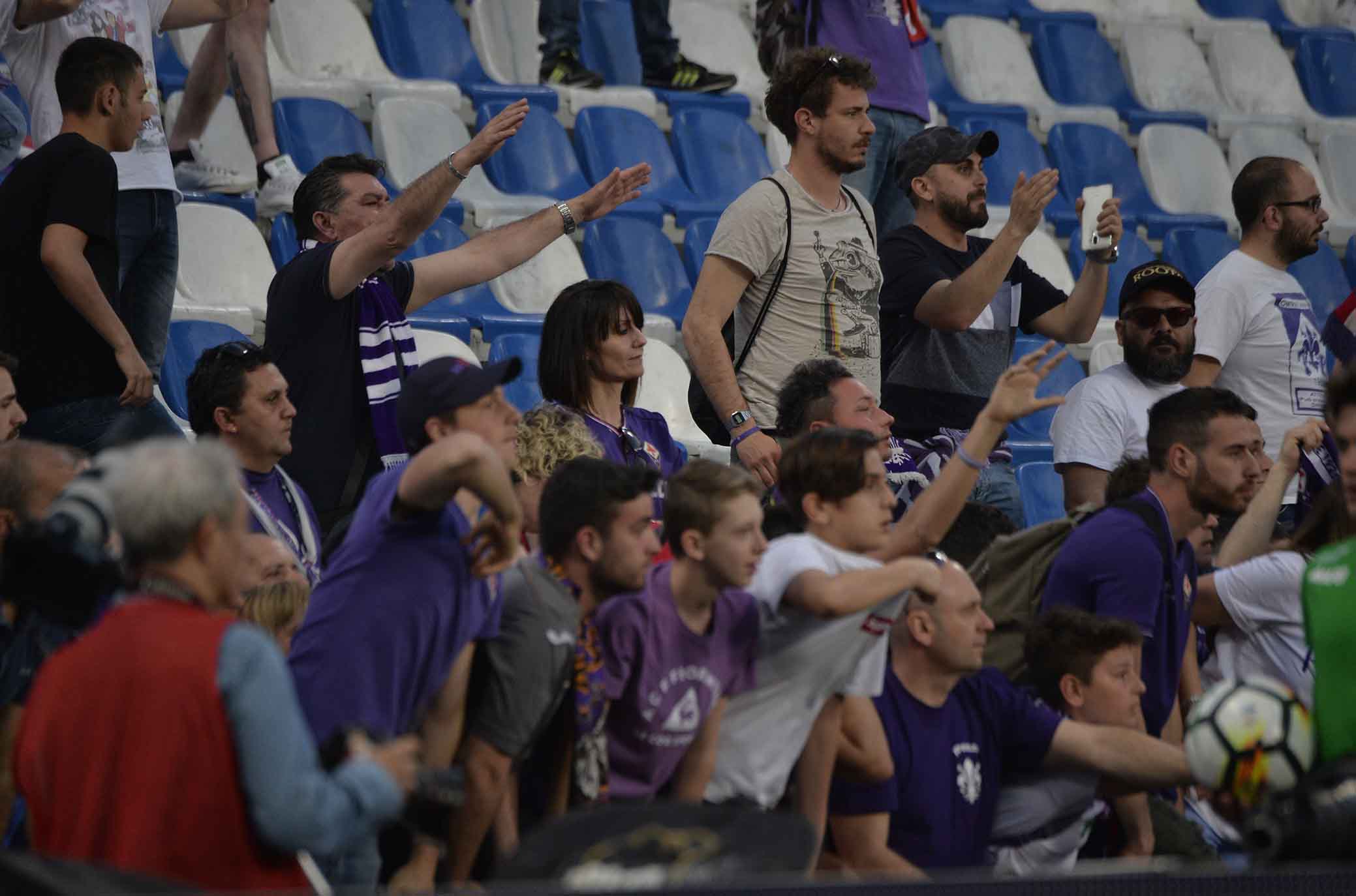 SASSUOLO-FIORENTINA 21-04-2018 tifosi. SILPRESS/GALASSI SILVANO