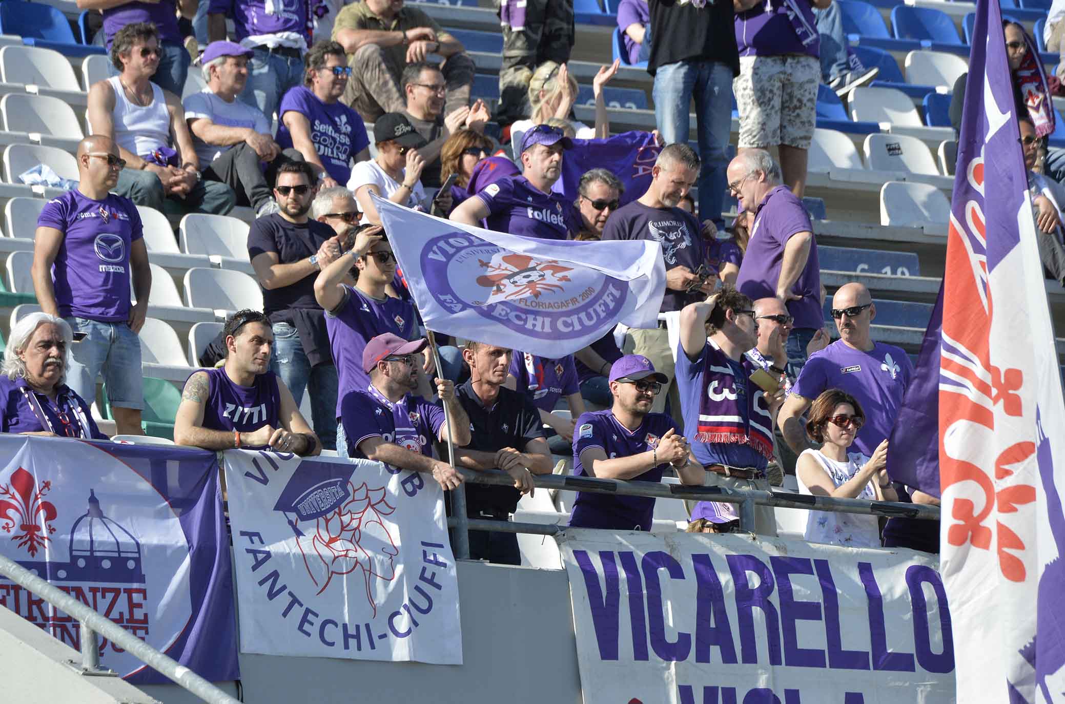 SASSUOLO-FIORENTINA 21-04-2018 tifosi. SILPRESS/GALASSI SILVANO