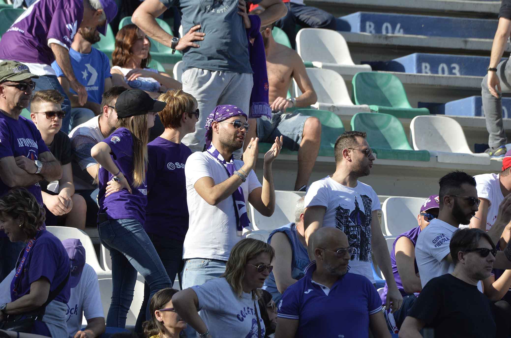 SASSUOLO-FIORENTINA 21-04-2018 tifosi. SILPRESS/GALASSI SILVANO
