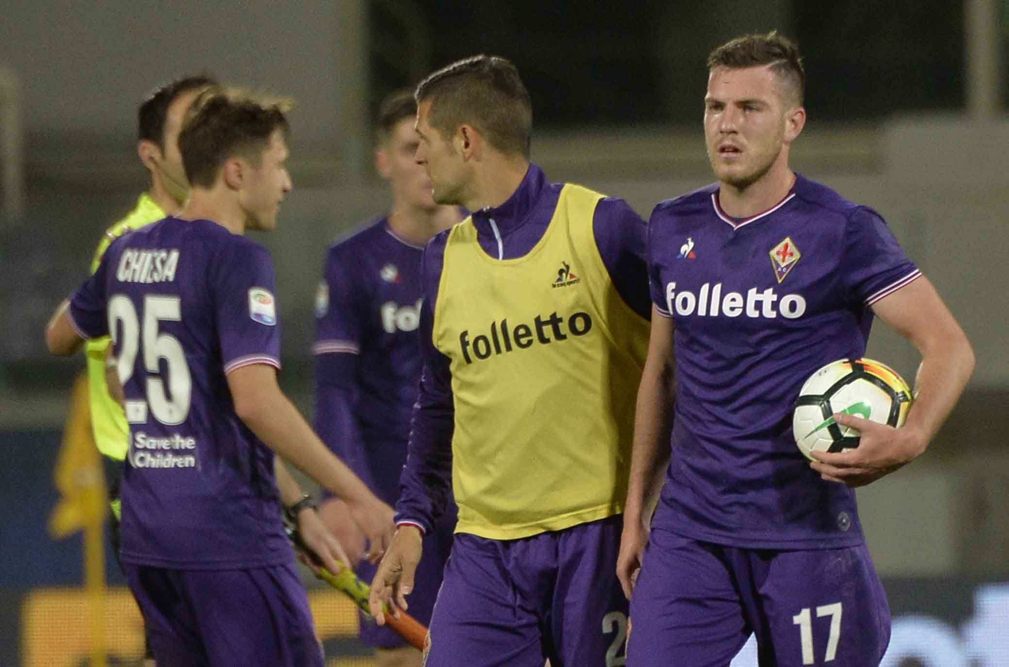 FIORENTINA-LAZIO 18-04-2018 DELUSIONE DI JORDAN VERETOUT. SILPRESS/GALASSI SILVANO