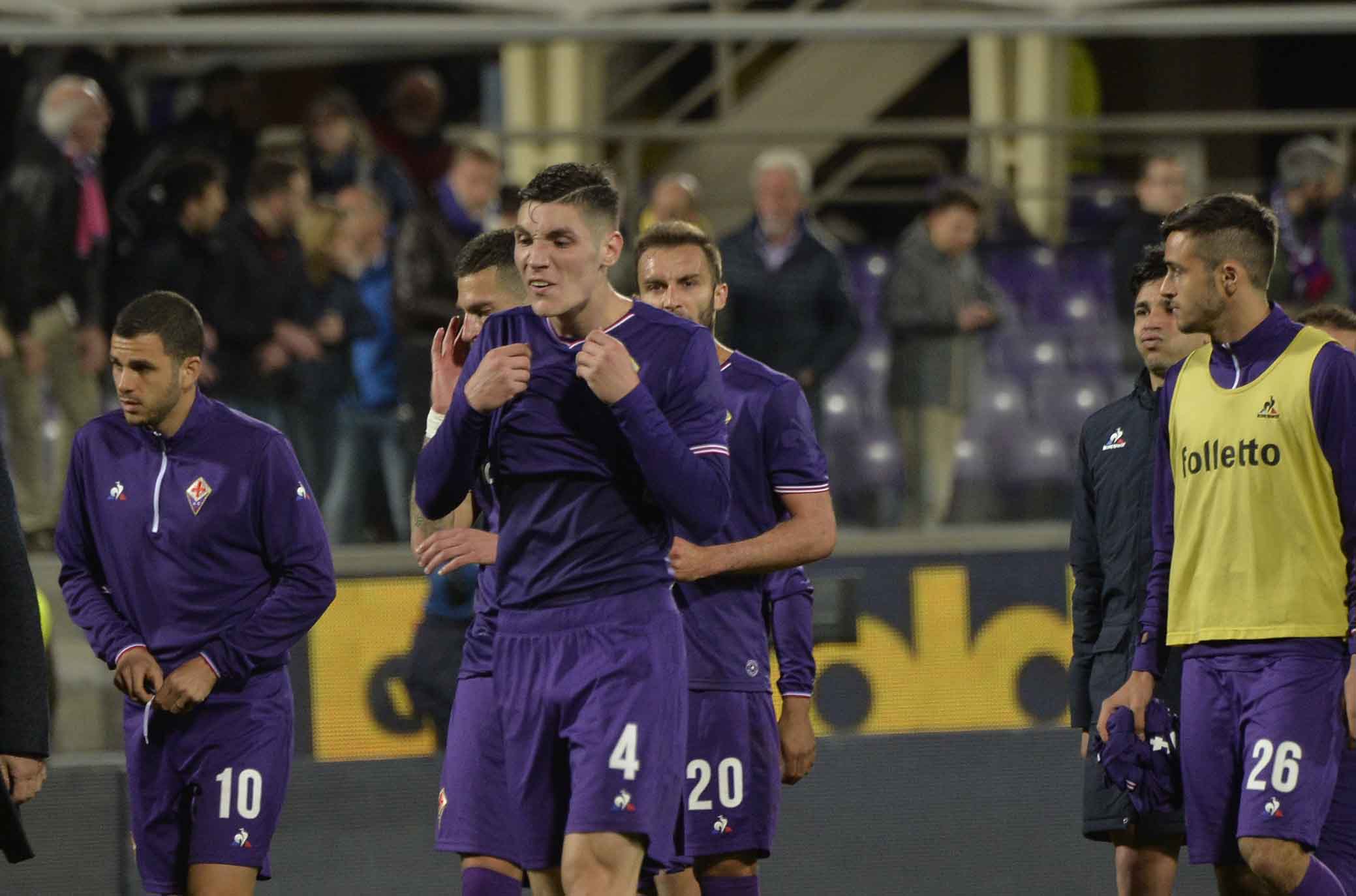 FIORENTINA-LAZIO 18-04-2018 DELUSIONE . SILPRESS/GALASSI SILVANO