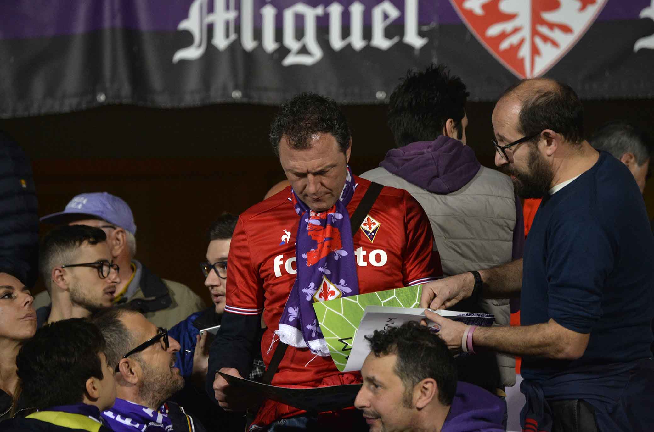 FIORENTINA-LAZIO 18-04-2018 TIFOSI. SILPRESS/GALASSI SILVANO