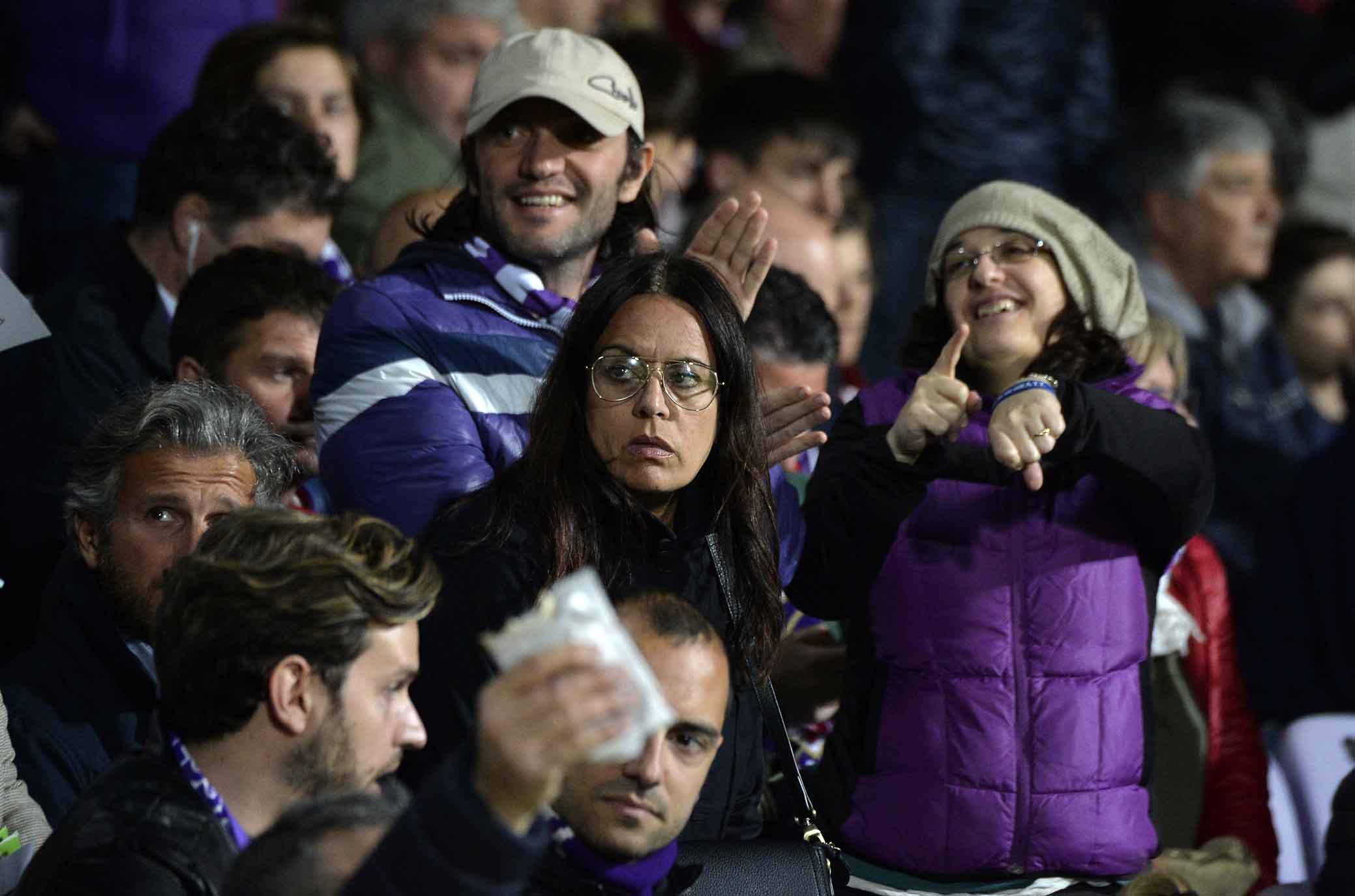 FIORENTINA-LAZIO 18-04-2018 TIFOSI. SILPRESS/GALASSI SILVANO
