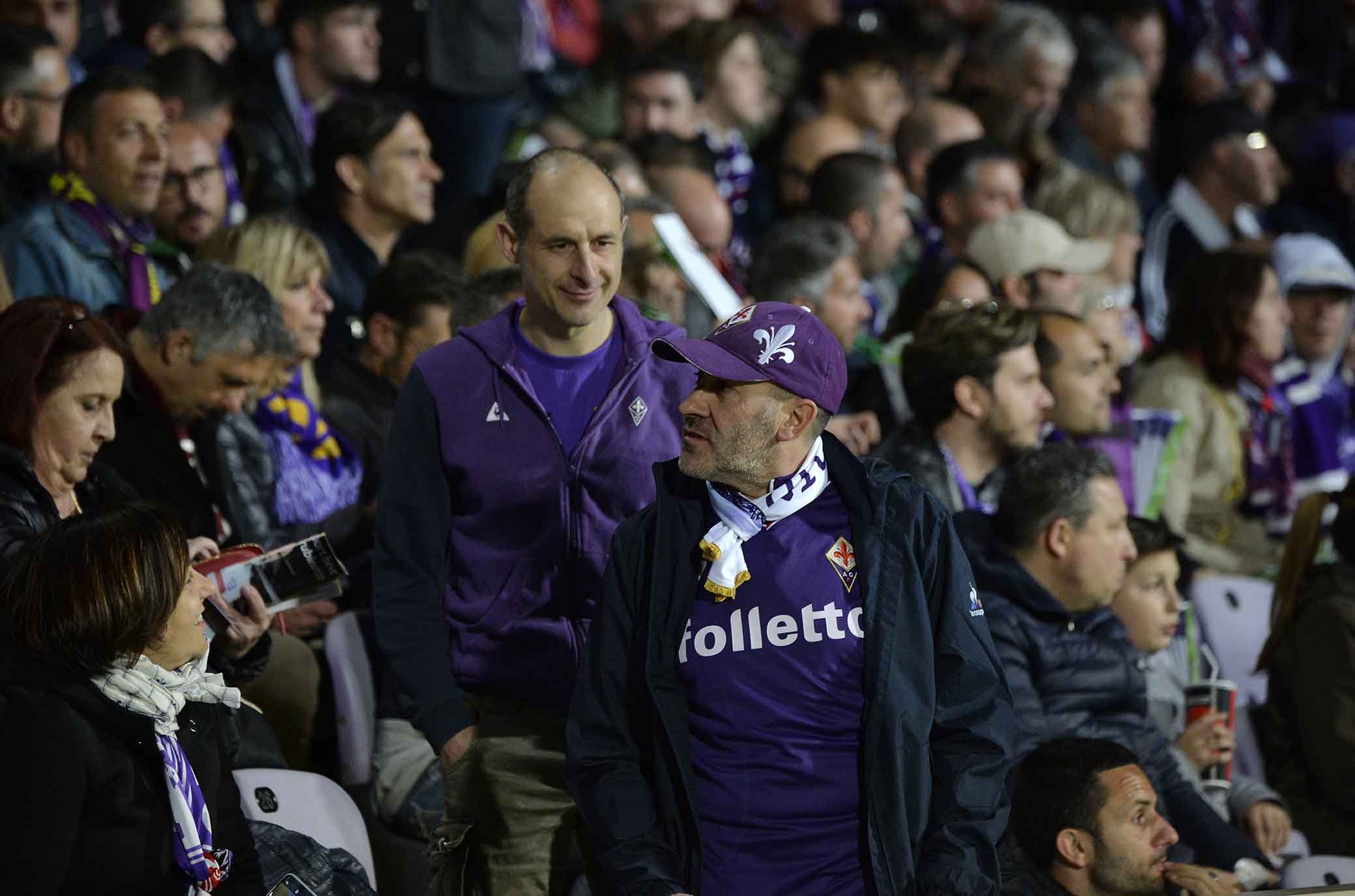 FIORENTINA-LAZIO 18-04-2018 TIFOSI. SILPRESS/GALASSI SILVANO