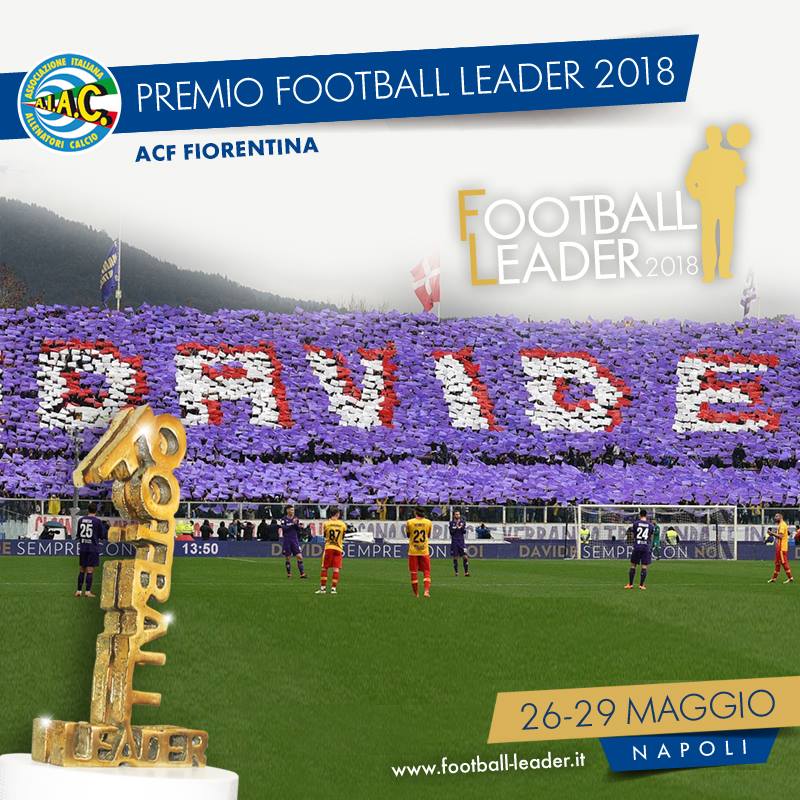Football Leader 2018, alla Fiorentina il premio Fair Play