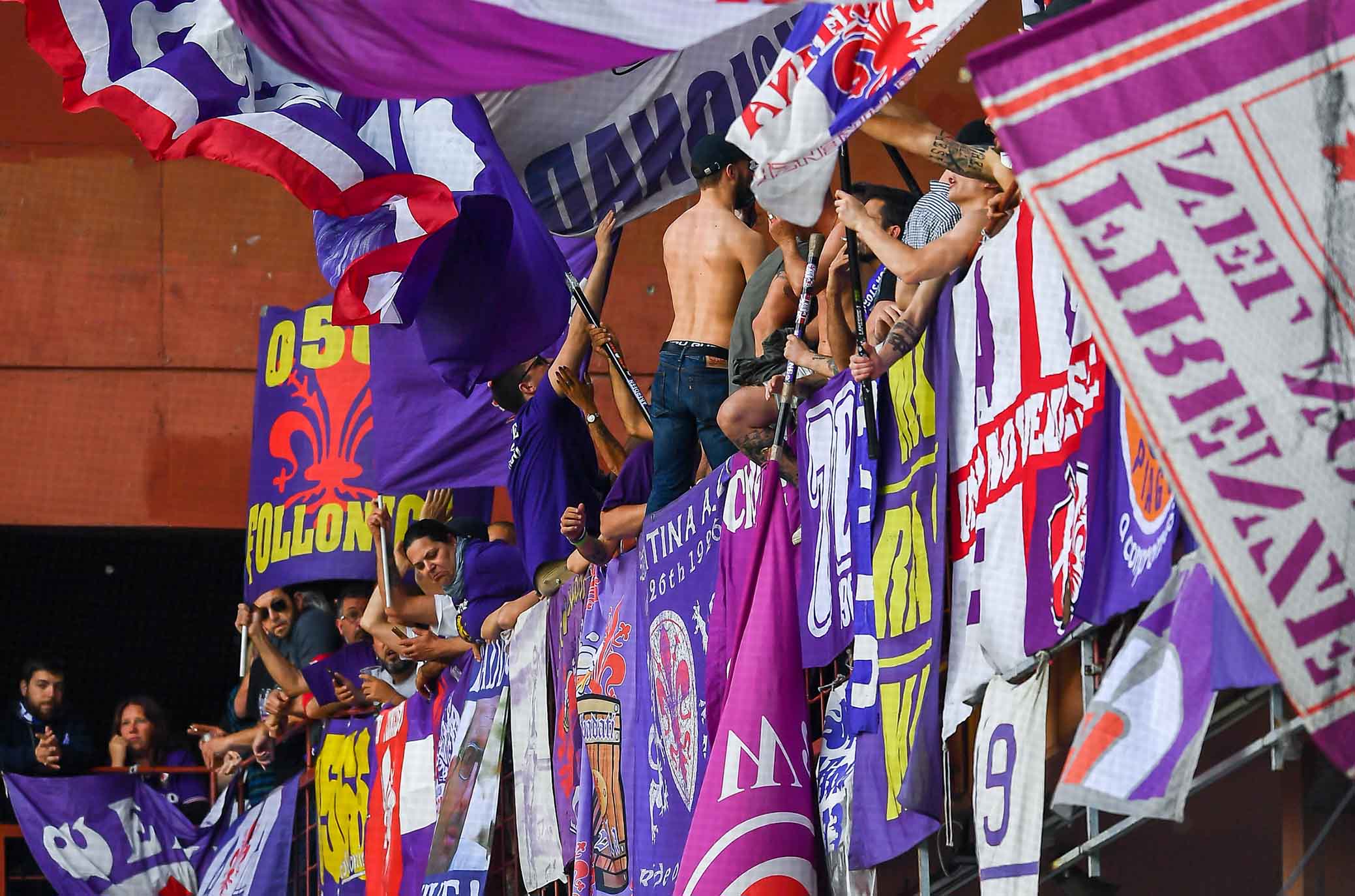 Genova, 06/05/2018 Serie A/Genoa-Fiorentina Tifosi Fiorentina SILPRESS