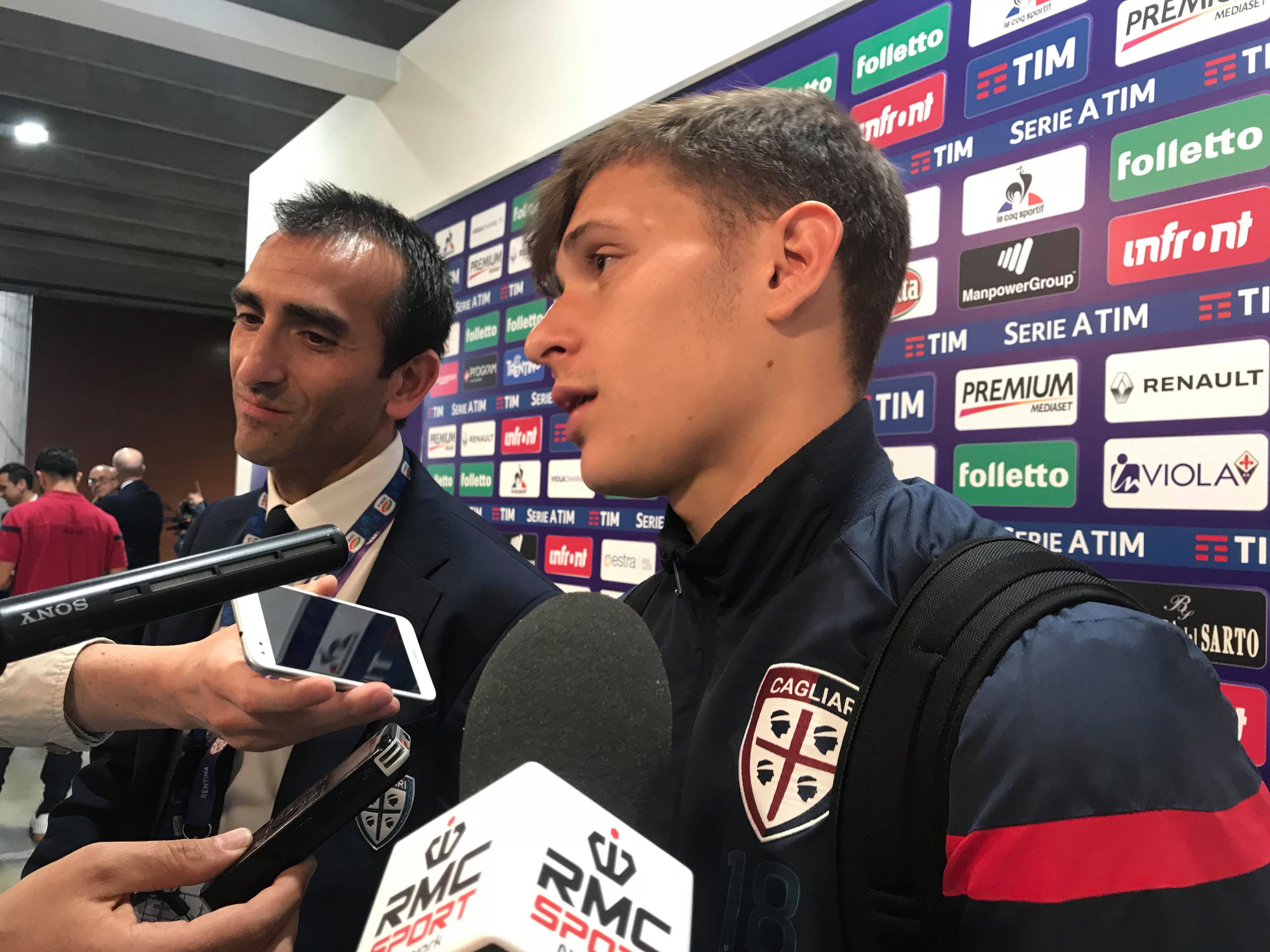Barella: “Mercato? Penso solo al Cagliari. Vogliamo salvarci al più presto”