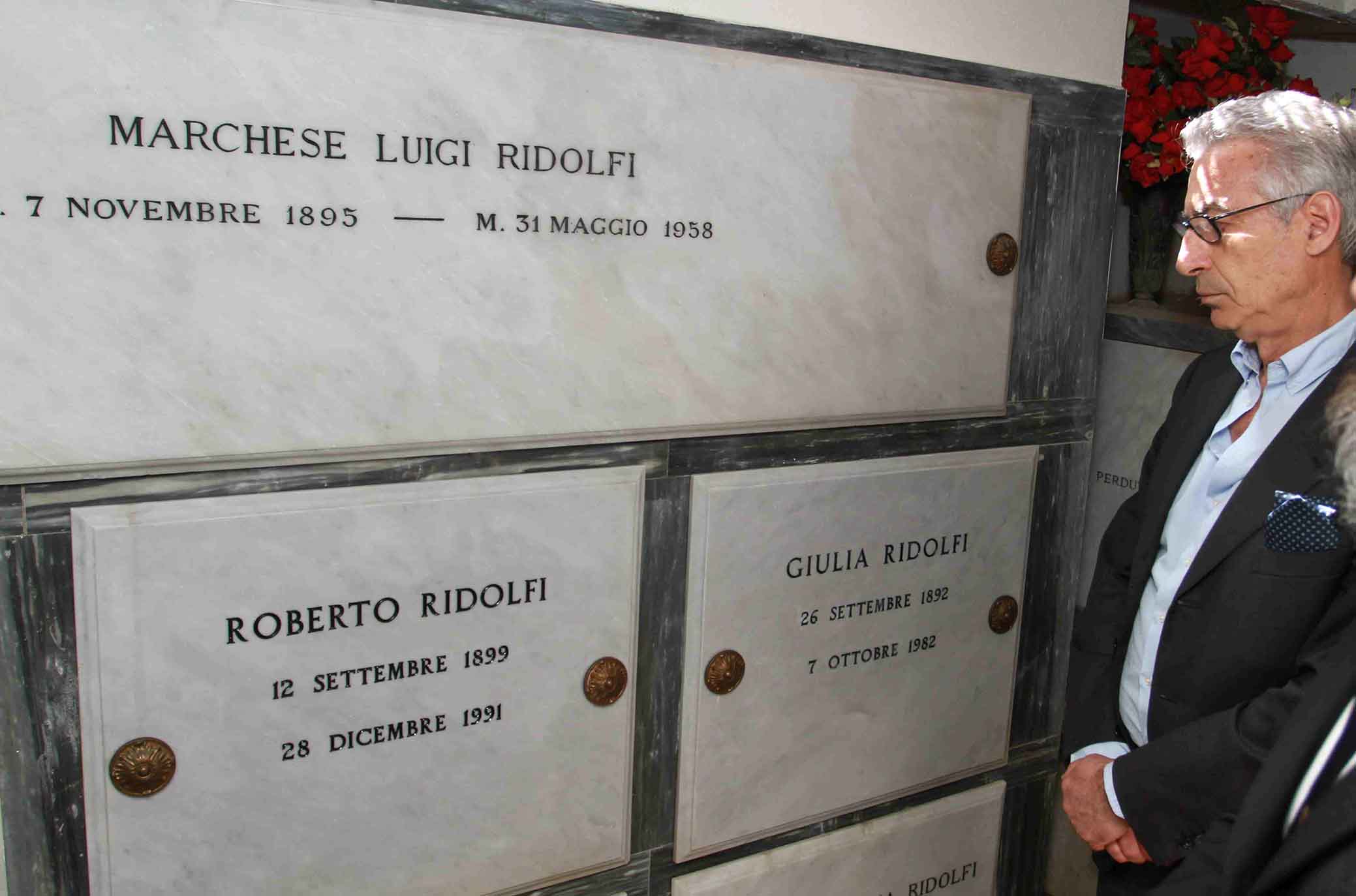 FIRENZE CIMITERO DI SOFFIANO COMMEMORAZIONE PER RIDOLFI GINO SALICA. SILPRESS/GALASSI SILVANO