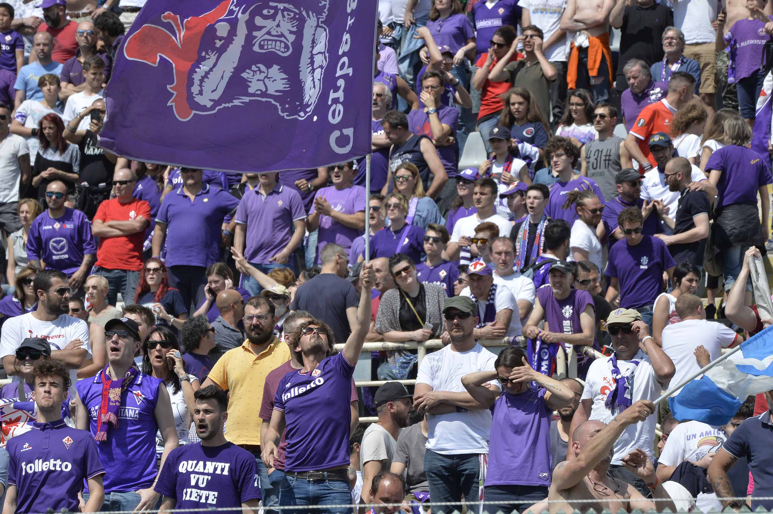 FIORENTINA-CAGLIARI 13-05-2108 TIFOSI. SILPRESS/GALASSI SILVANO