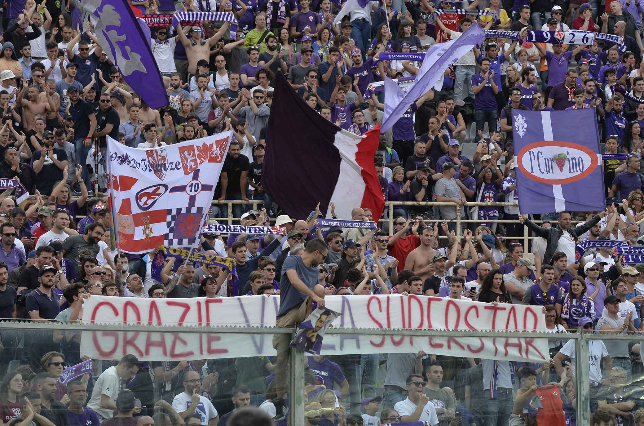 FIORENTINA-CAGLIARI. 13-05-2018 TIFOSI FIORENTINA. SILPRESS/GALASSI SILVANO