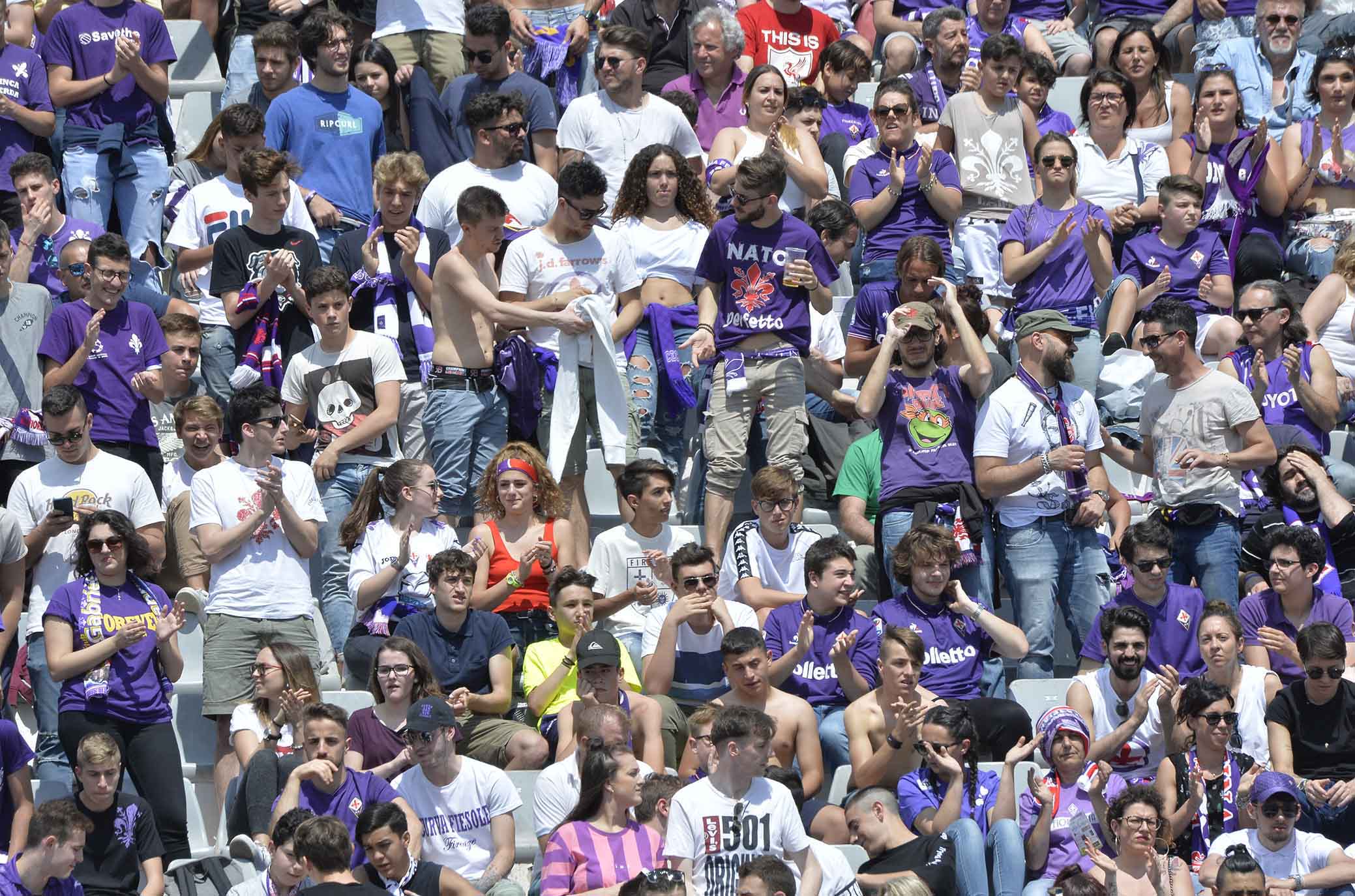 FIORENTINA-CAGLIARI. 13-05-2018 TIFOSI FIORENTINA. SILPRESS/GALASSI SILVANO