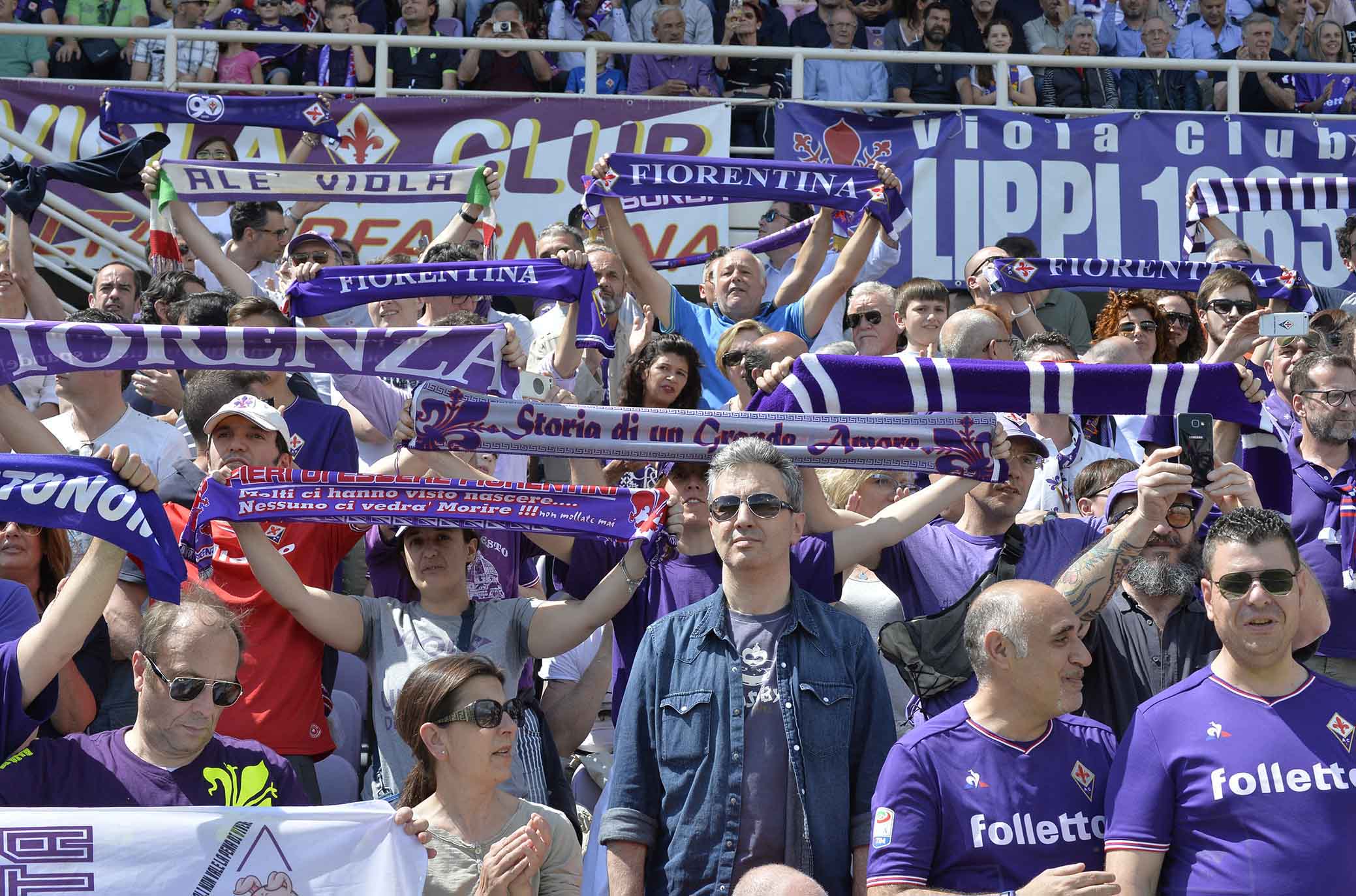 In 23.000 per l'esordio della Fiorentina. Gli abbonati sono circa 19.000