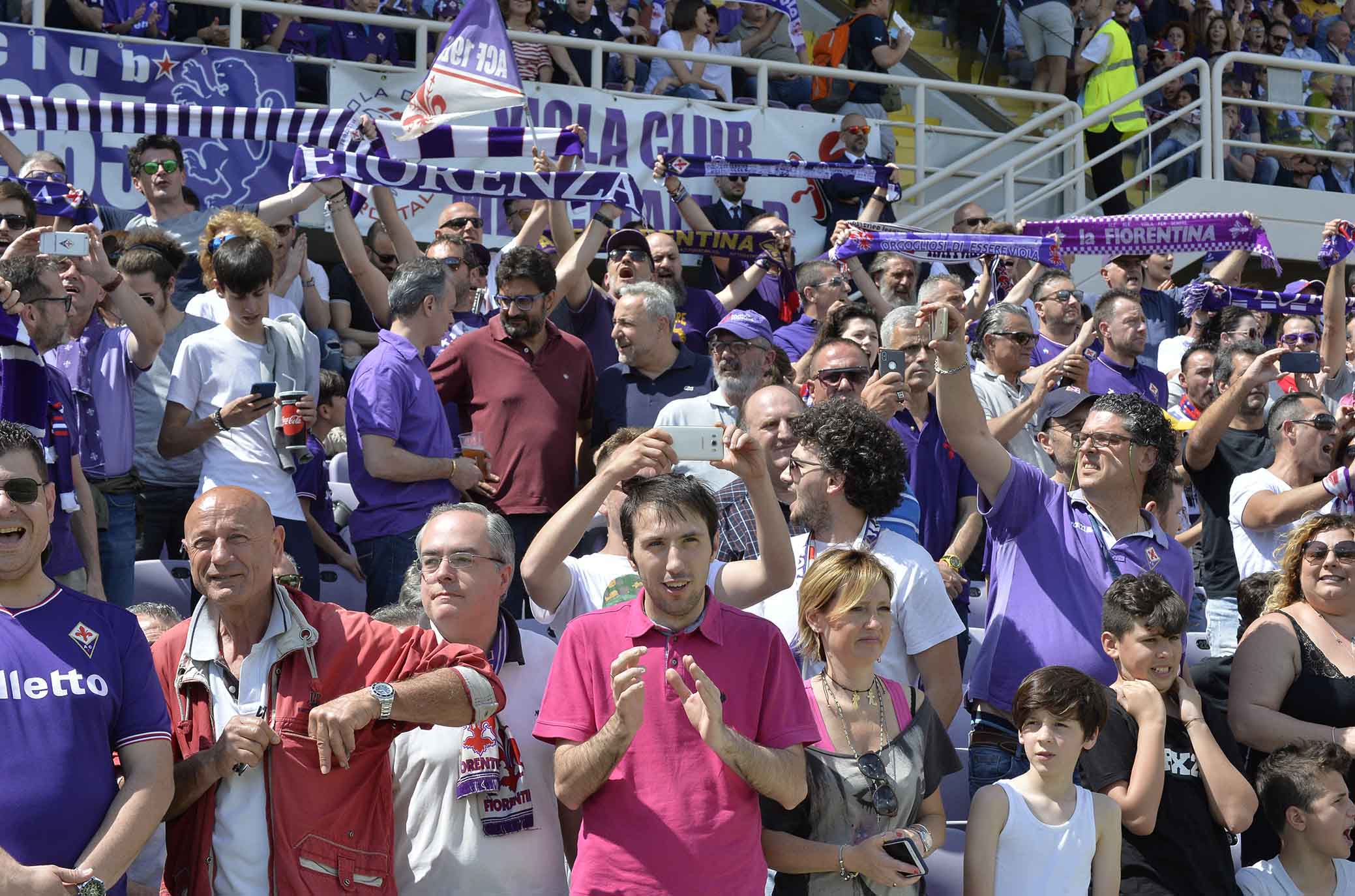 FIORENTINA-CAGLIARI. 13-05-2018 TIFOSI FIORENTINA. SILPRESS/GALASSI SILVANO