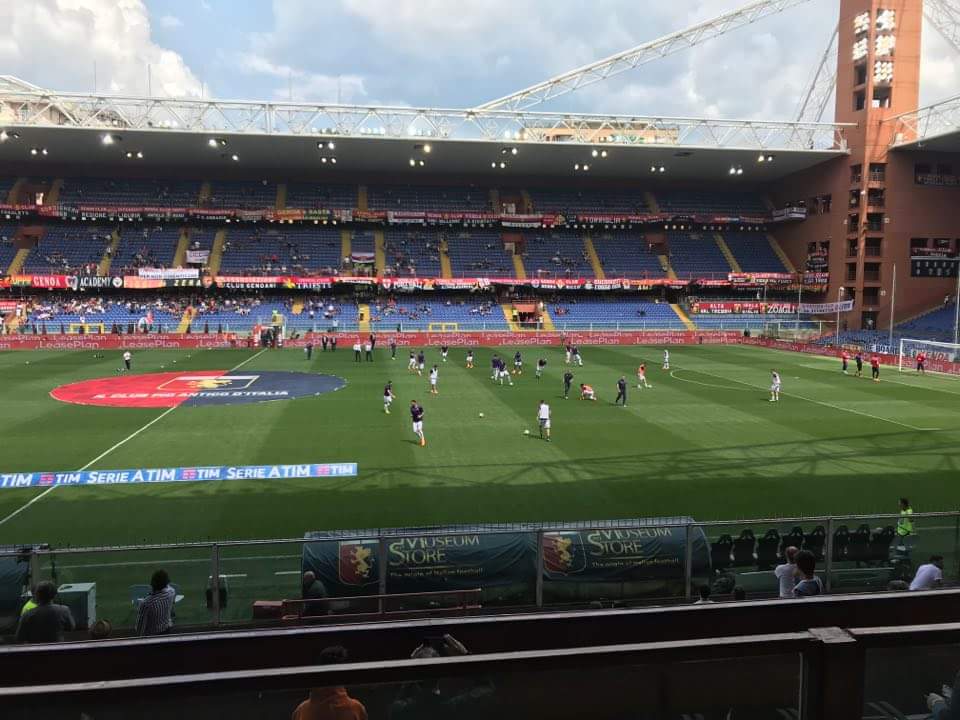 Blondet (vicepres. Genoa): "La Fiorentina sta facendo benissimo, oggi impegno molto difficile"