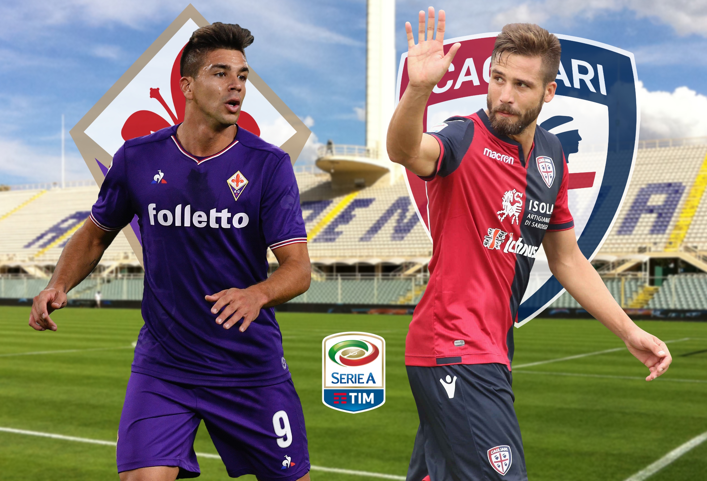 Fiorentina-Cagliari finisce 0-1: decide Pavoletti, rosso per Veretout