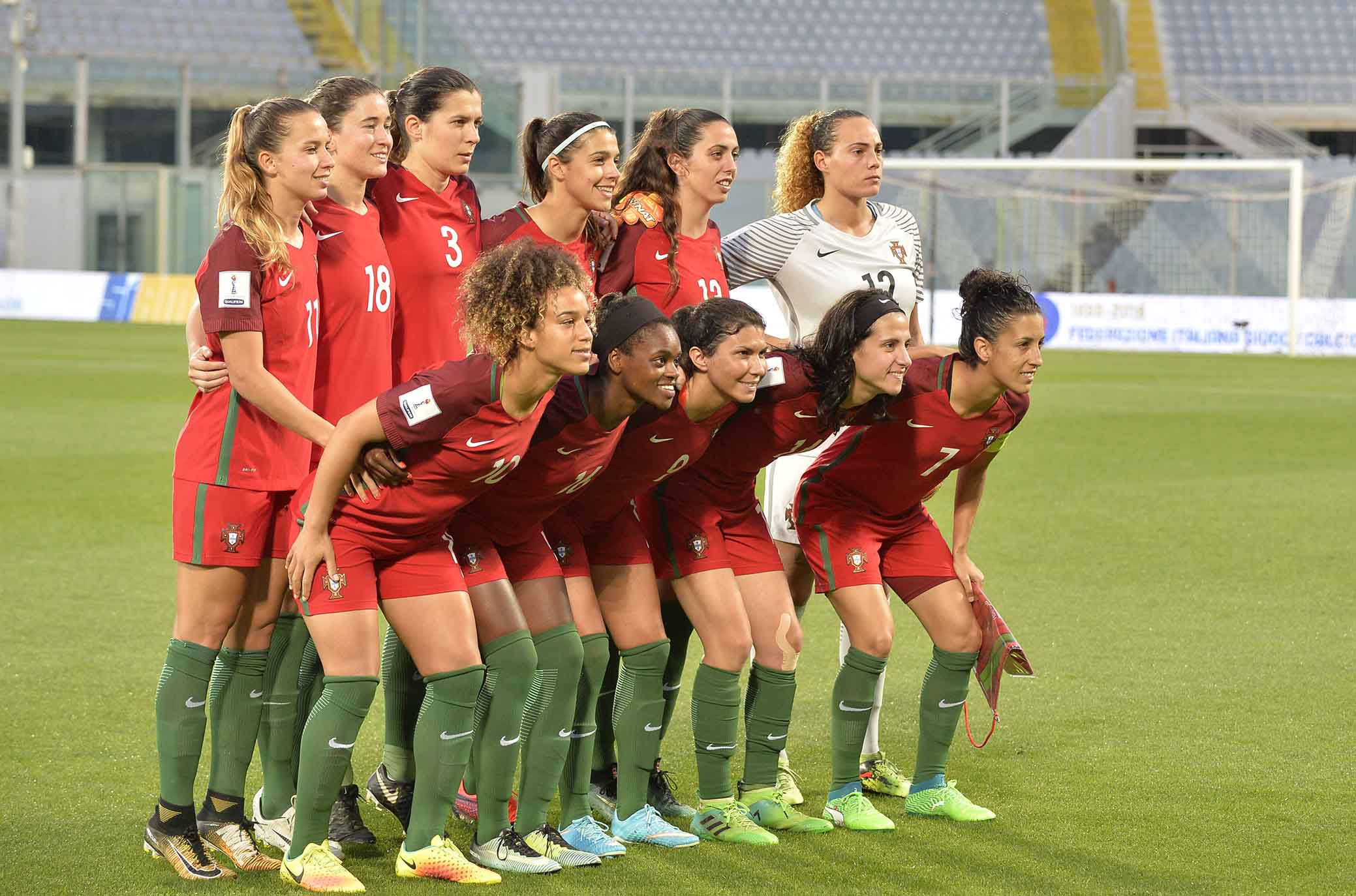 ITALIA-PORTOGALLO WOMEN'S WORLD CUP 08-06-2018 SQYADRA PORTOGHESE. SILPRESS/GALASSI SILVANO