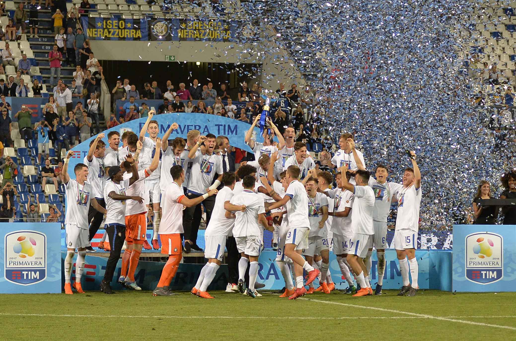 FIORENTINA PRIMAVERA-INTER 09-06-2018 INTER VINCITRICE DEL CAMPIONATO. SILPRESS/GALASSI SILVANO