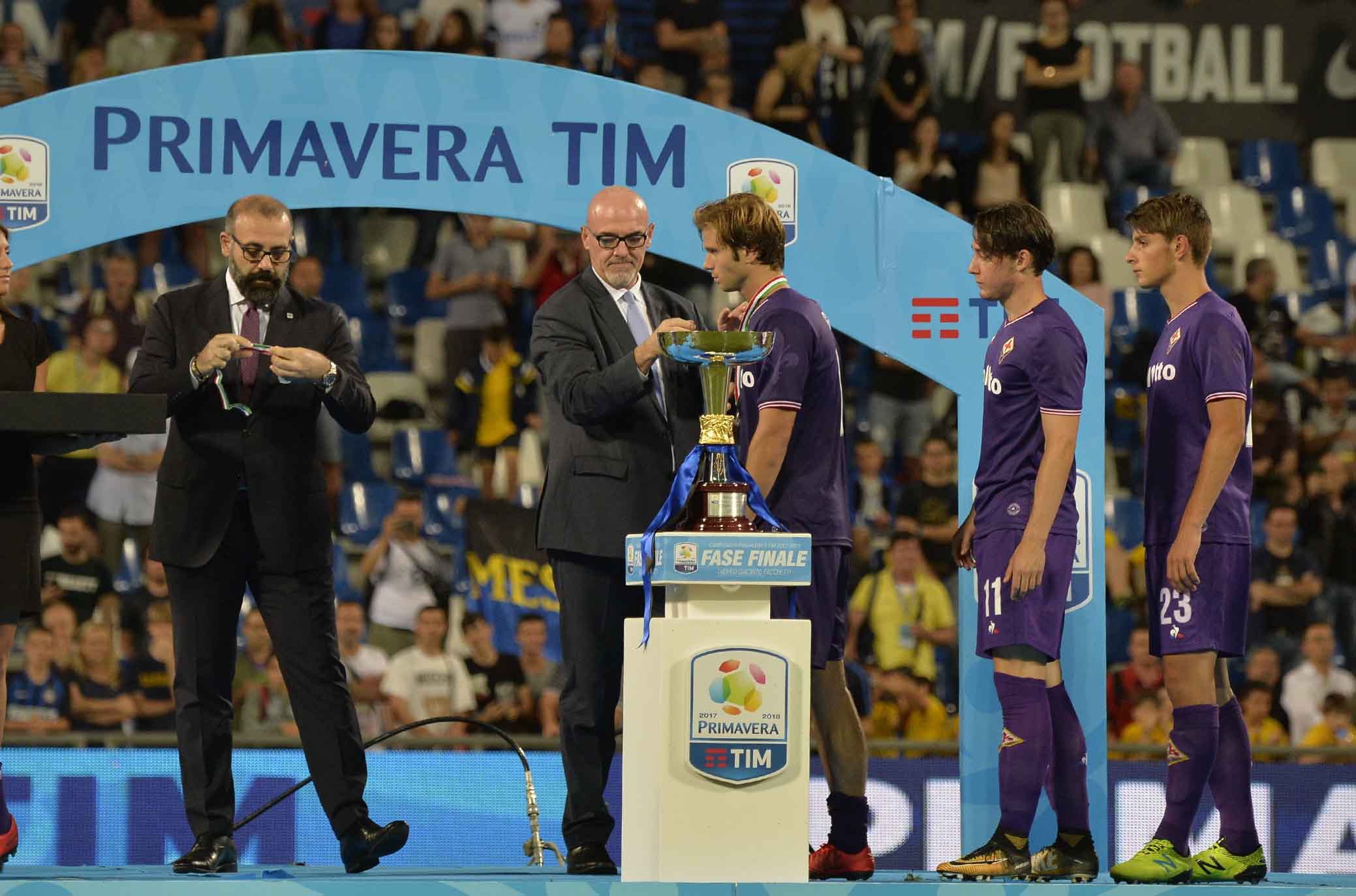 FIORENTINA PRIMAVERA-INTER 09-06-2018 delusione. SILPRESS/GALASSI SILVANO