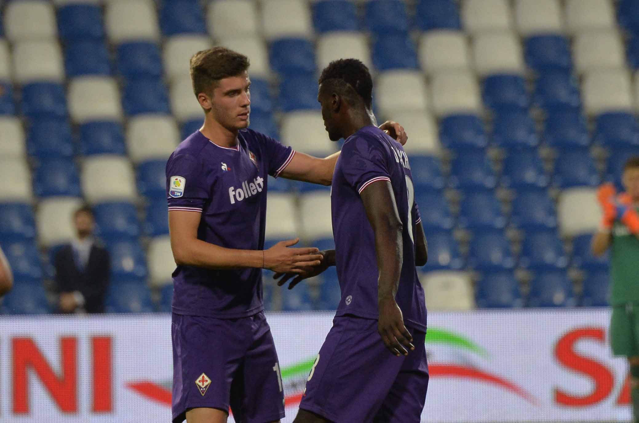 FIORENTINA PRIMAVERA-INTER 09-06-2018 HRISTOV DIAKHATE LASCIA DOPO L'INFORTUNIO . SILPRESS/GALASSI SILVANO