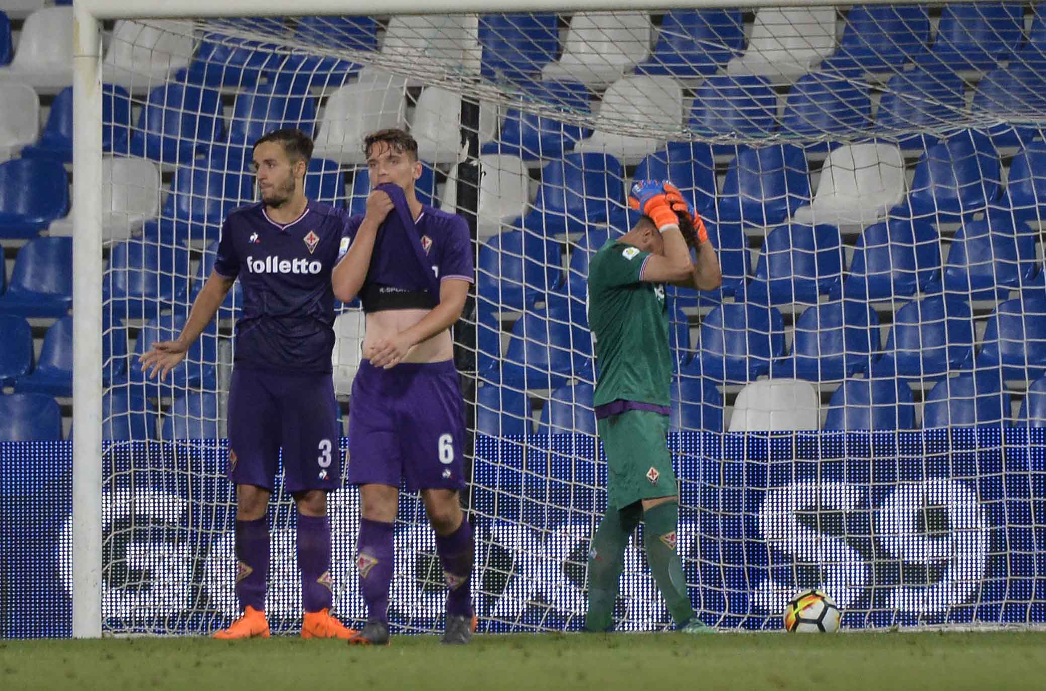 FIORENTINA PRIMAVERA-INTER 09-06-2018 DELUSIONE. SILPRESS/GALASSI SILVANO