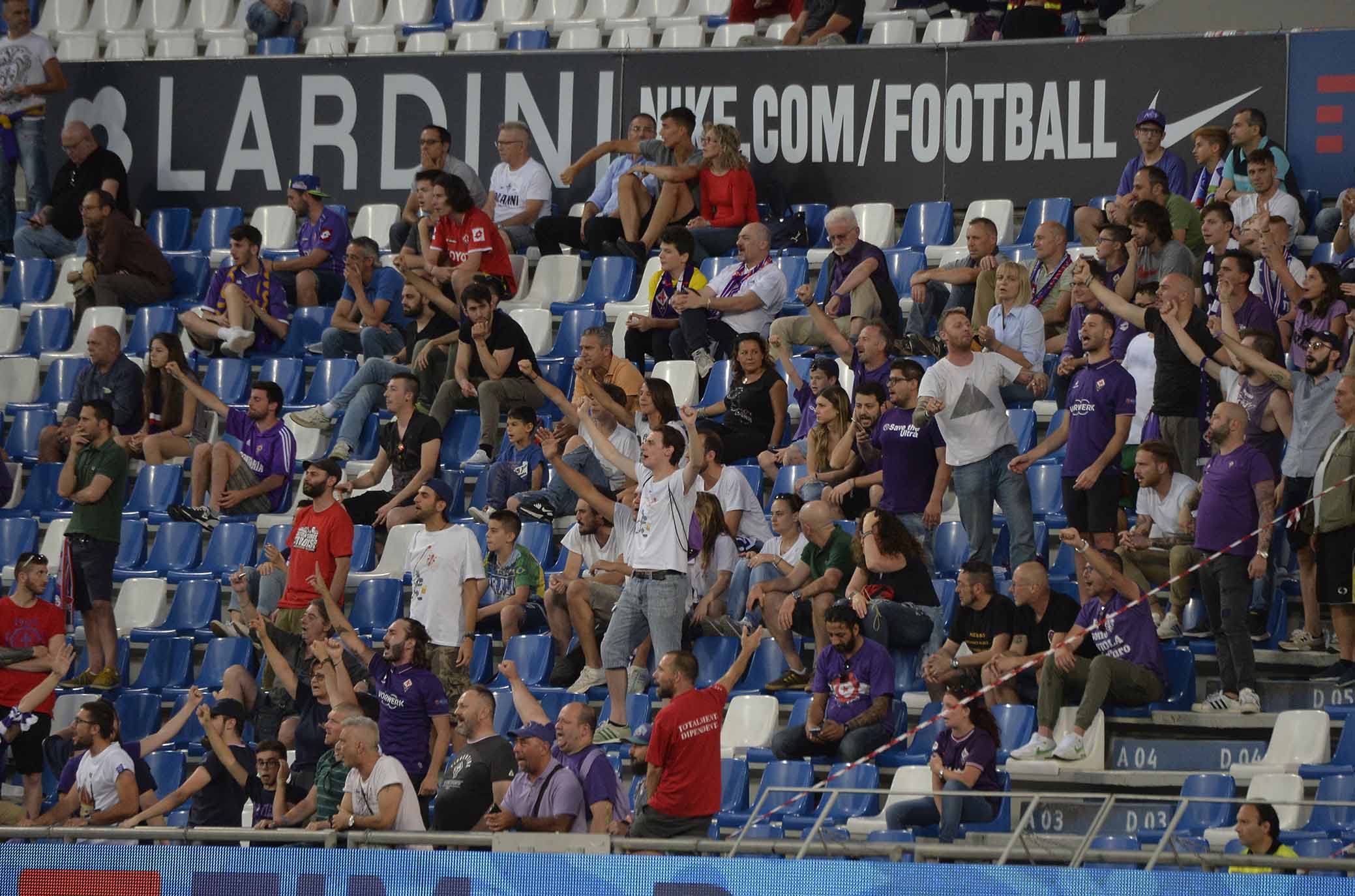 FIORENTINA PRIMAVERA-INTER 09-06-2018 TIFOSI . SILPRESS/GALASSI SILVANO