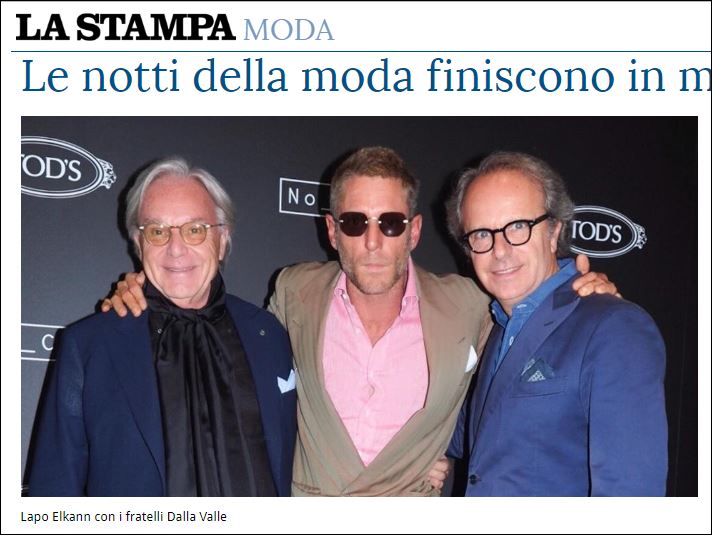 Rivoluzione Tod's: nasce una collaborazione tra Della Valle e Lapo Elkann