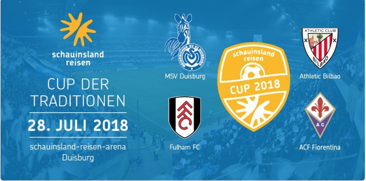 Fiorentina alla 'Cup der traditionen' con Duisburg, Atletico Bilbao e Fulham