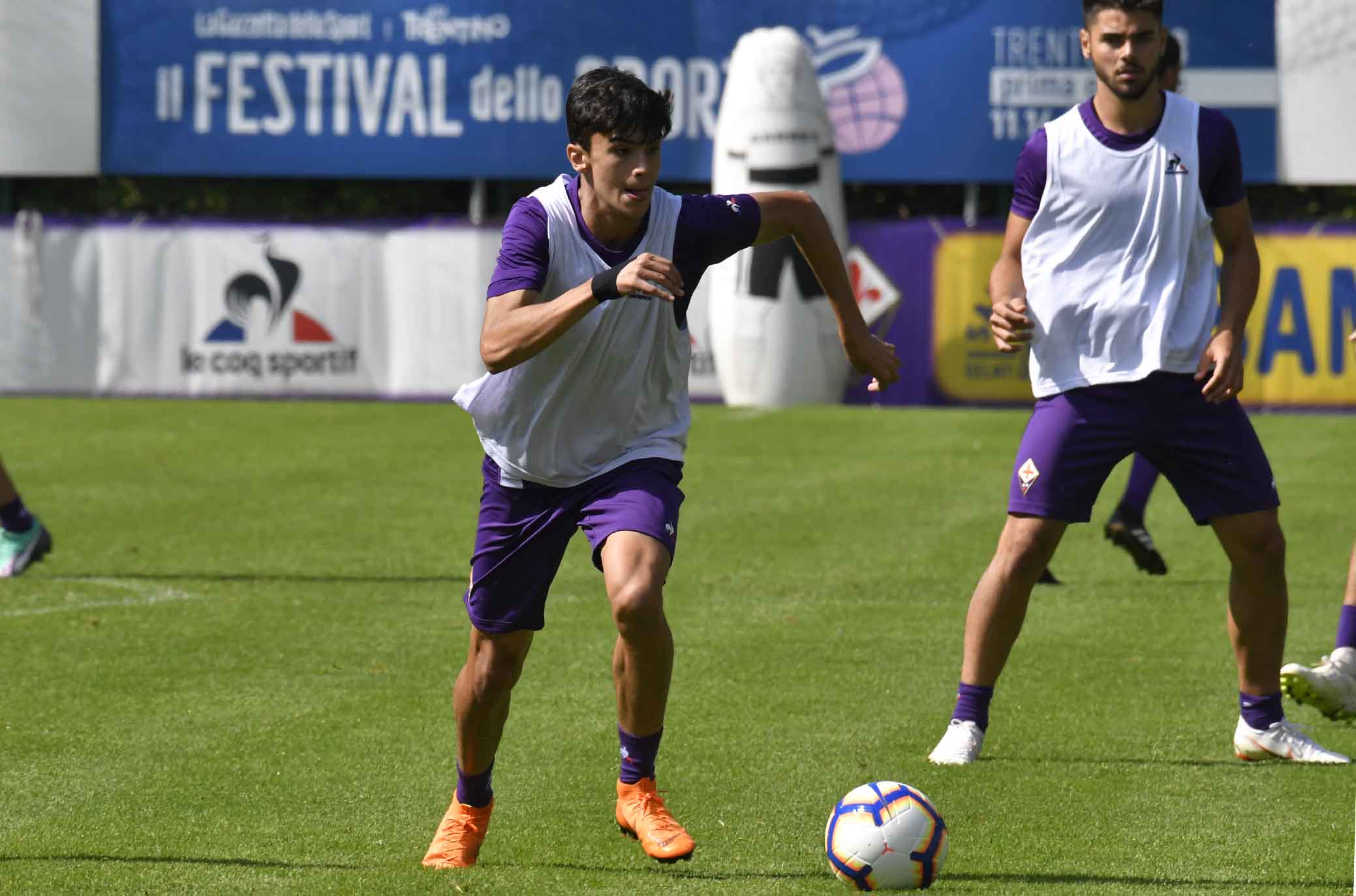 FIORENTINA RITIRO DI MOENA 20-07-2018. CRISTOBAL MONTIEL. SILPRESS/GALASSI SILVANO