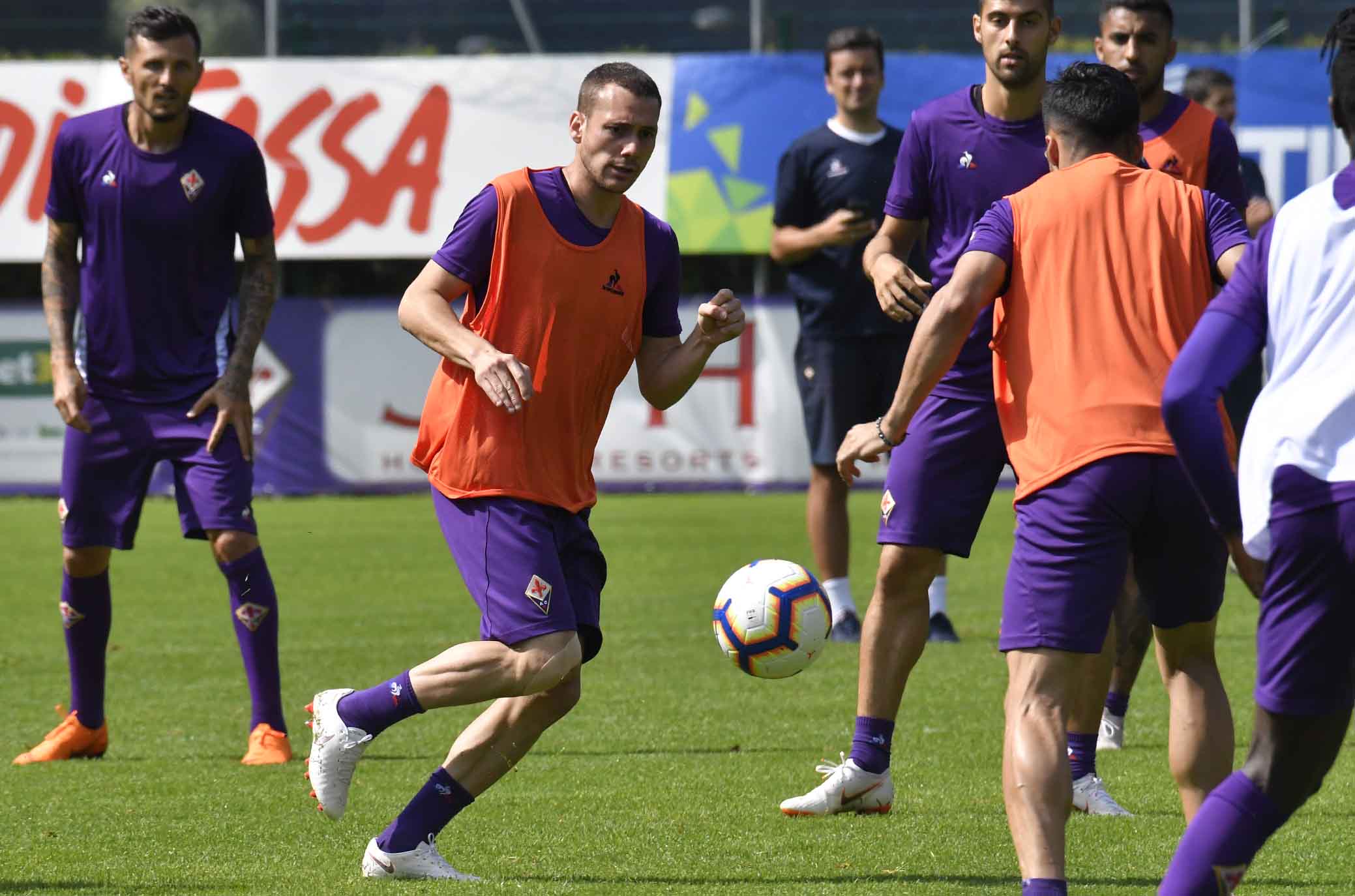 FIORENTINA RITIRO DI MOENA 20-07-2018. SEBASTIAN CRISTOFORO. SILPRESS/GALASSI SILVANO