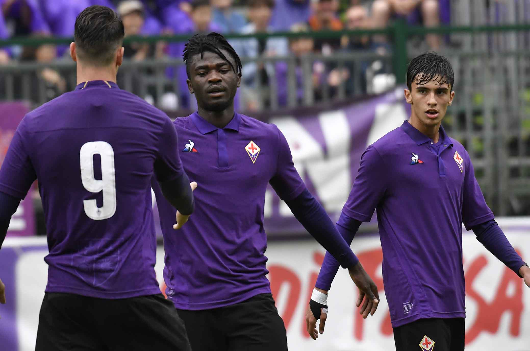 FIORENTINA-REAL VICENZA 20-07-2018 ESULTANZA. SILPRESS/GALASSI SILVANO