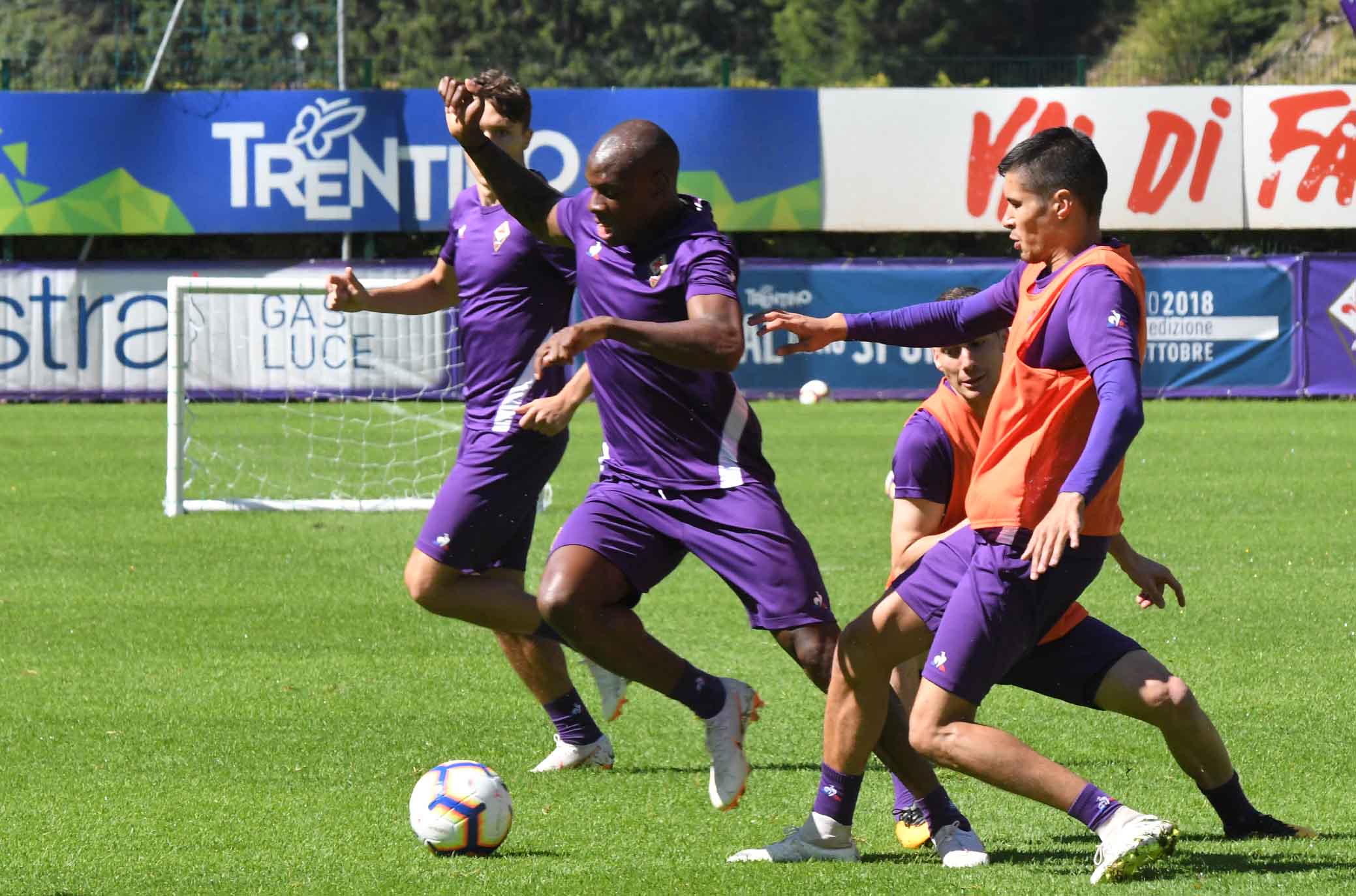 FIORENTINA RITIRO MOENA 16-07-2018. DABO. SILPRESS/GALASSI SILVANO