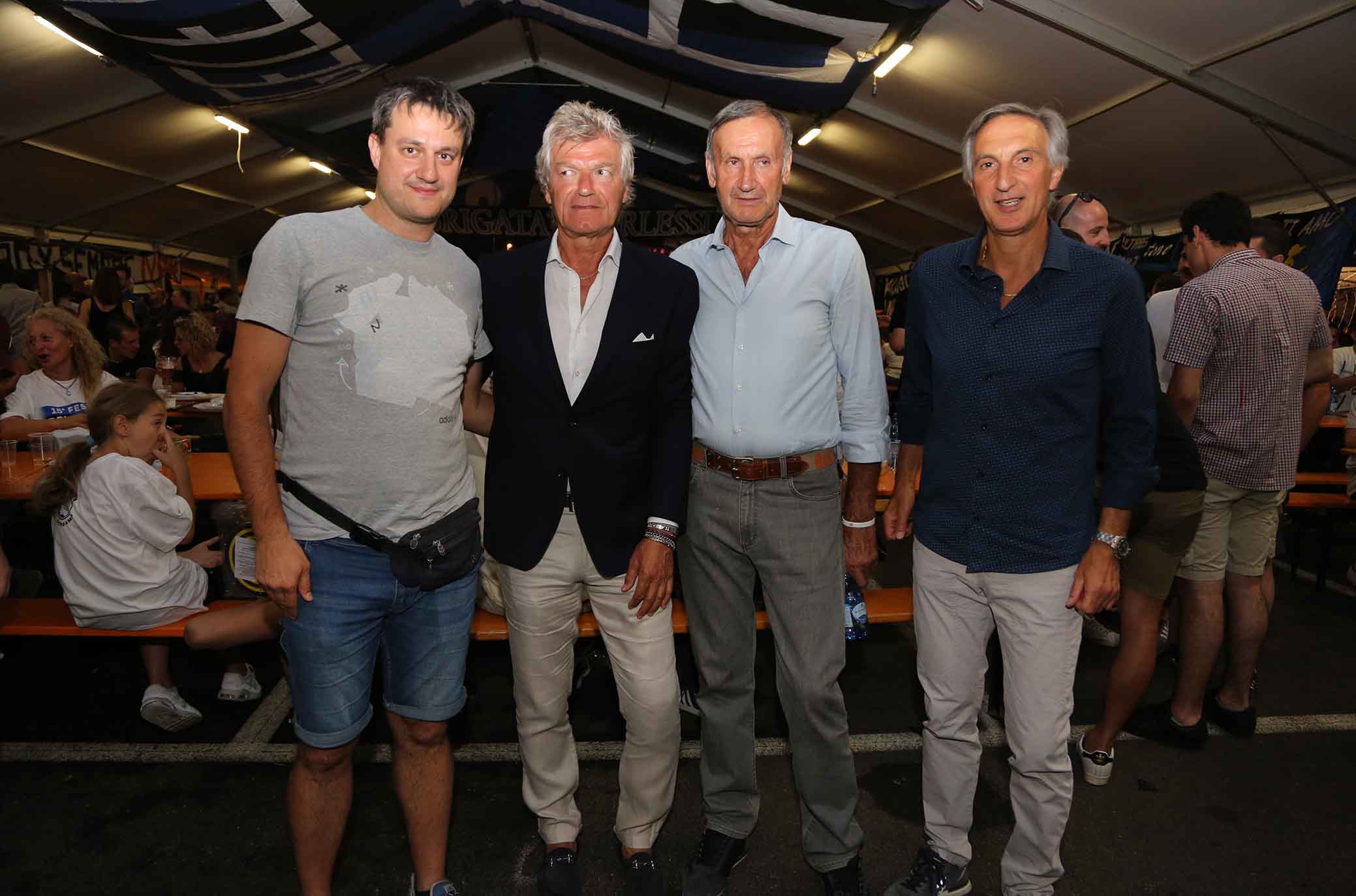 Festa della Dea, Antognoni presente a Bergamo nella notte di Davide Astori (FOTO VI.IT)