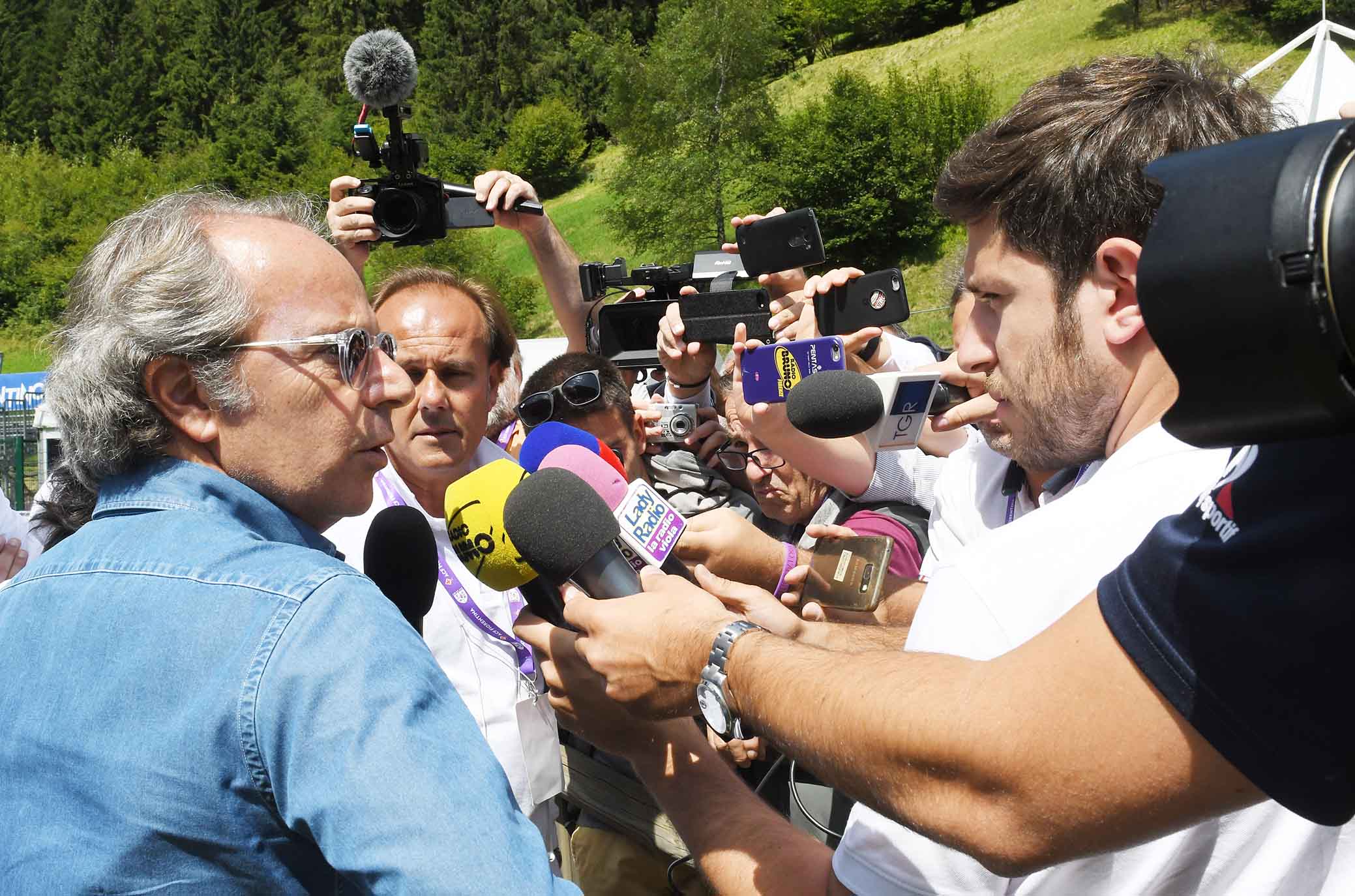 FIORENTINA RITIRO DI MOENA 18-07-2018 ANDREA DELLA VALLE. SILPRESS/GALASSI SILVANO