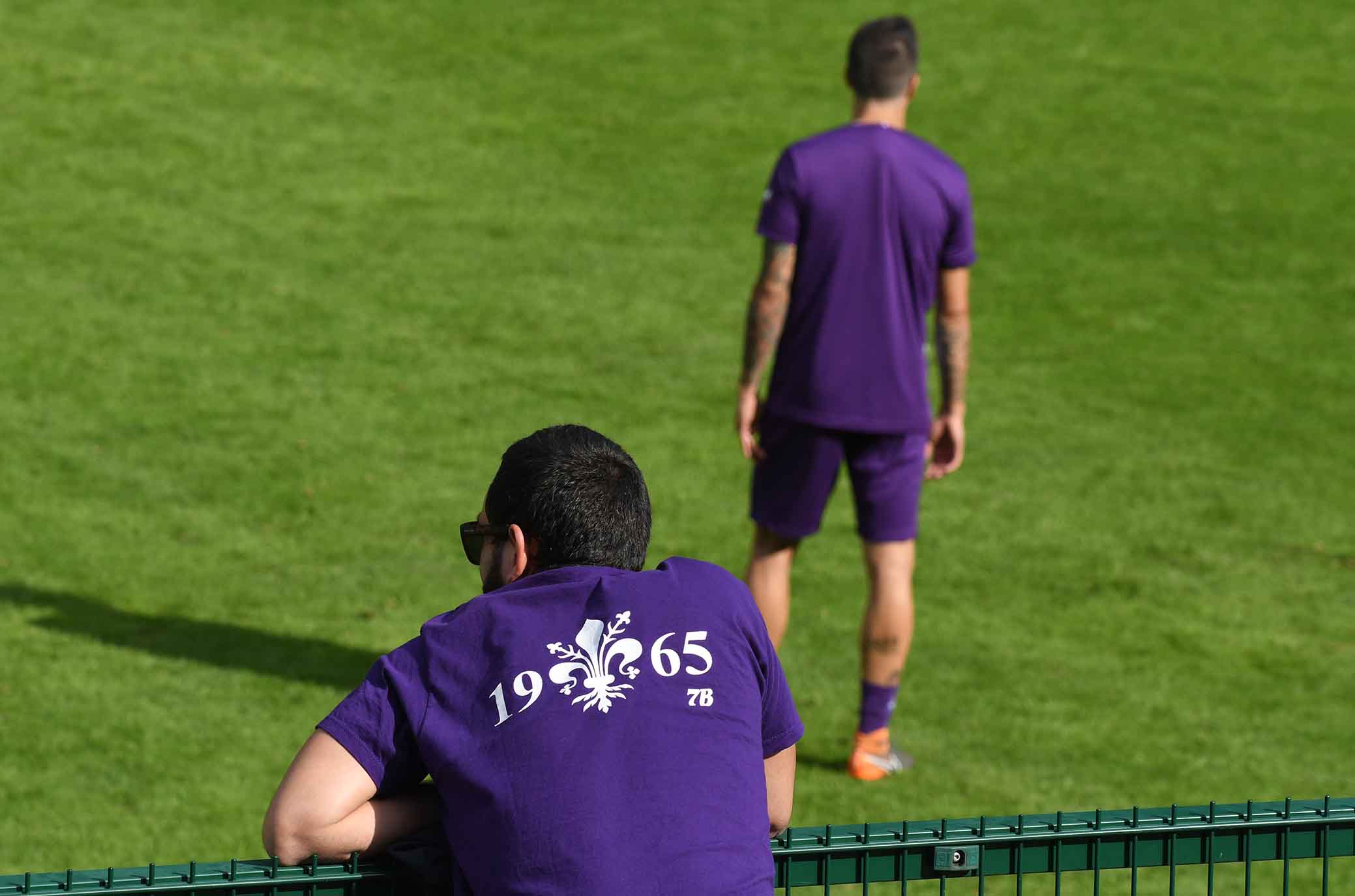 FIORENTINA RITIRO MOENA 08-07-2018 TIFOSO. SILPRESS/GALASSI SILVANO