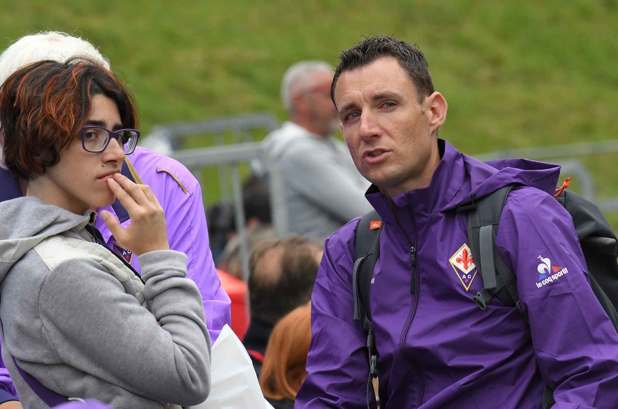FIORENTINA RITIRO DI MOENA 15-07-2018. TIFOSI. SILPRESS/GALASSI SILVANO