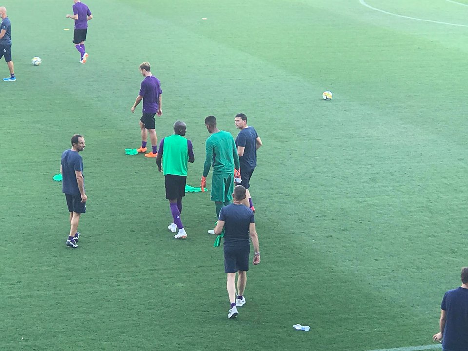 Dabo-Lafont: legame molto forte. Ed in campo Dabo fa da interprete per aiutare il neo viola
