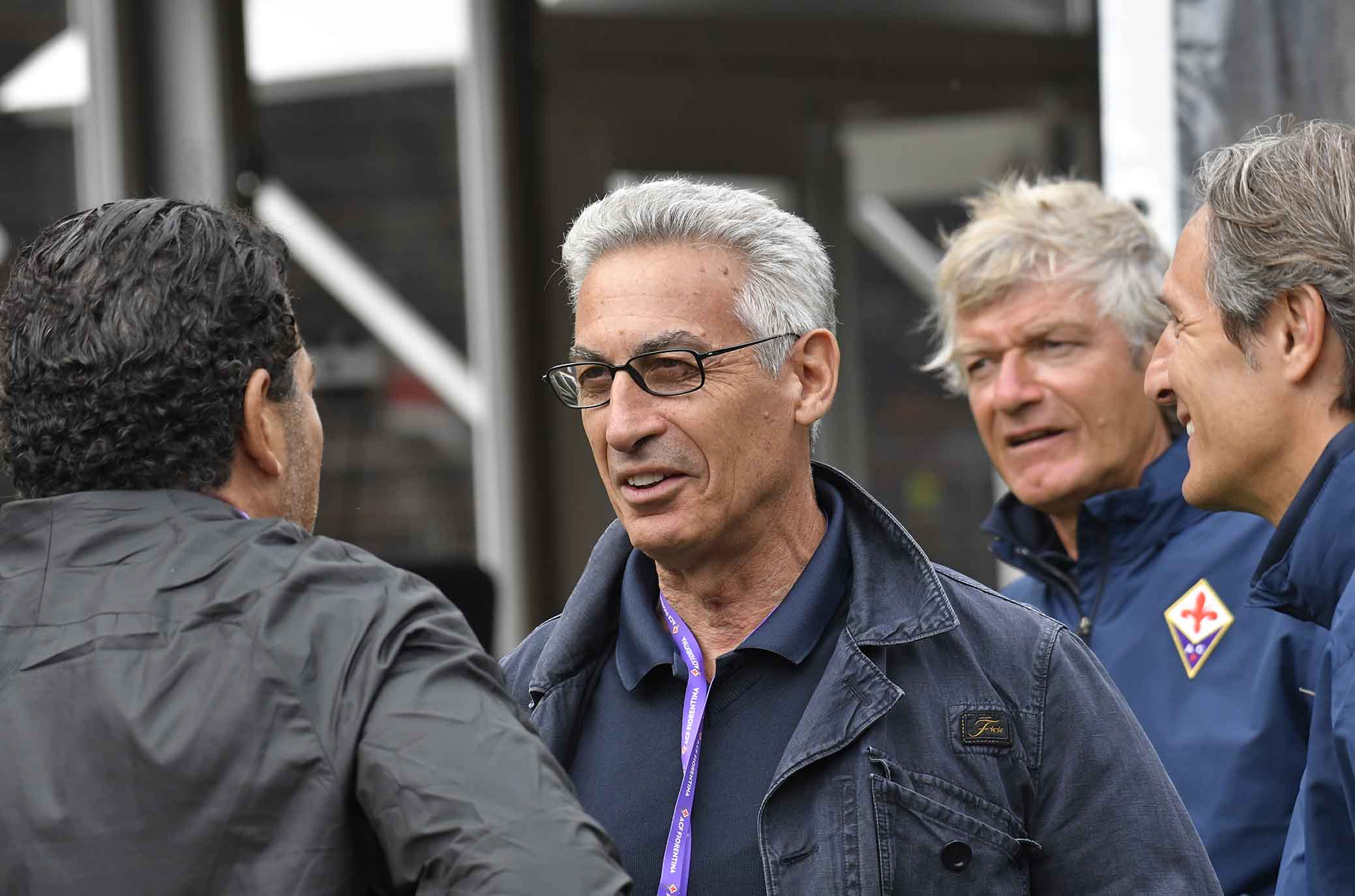 Salica alla cena dei Rossi di SMN: "I vostri valori trasmessi anche alla Fiorentina"