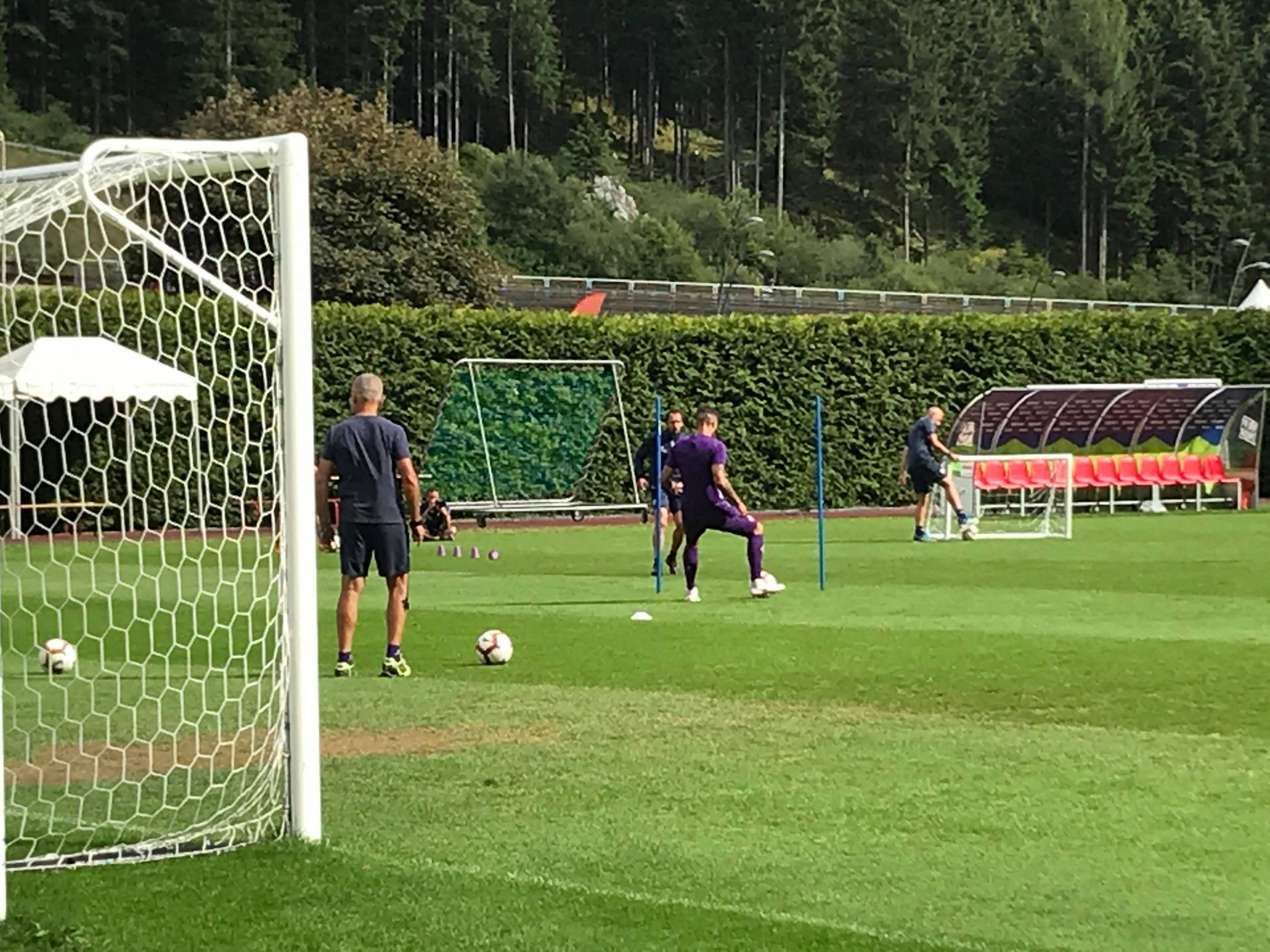 Moena: allenamento terminato, domani amichevole contro l'Hellas Verona