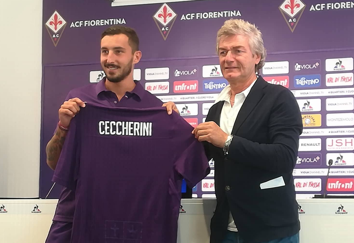 Ceccherini: "La Fiorentina il mio sogno da bambino, l'idolo è Nesta. Ci riprenderemo l'Europa sul campo"