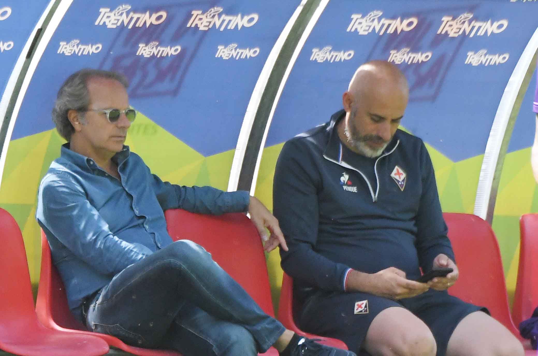 FIORENTINA RITIRO MOENA 18-07-2018 ANDREA DELLA VALLE pioli. SILPRESS/GALASSI SILVANO