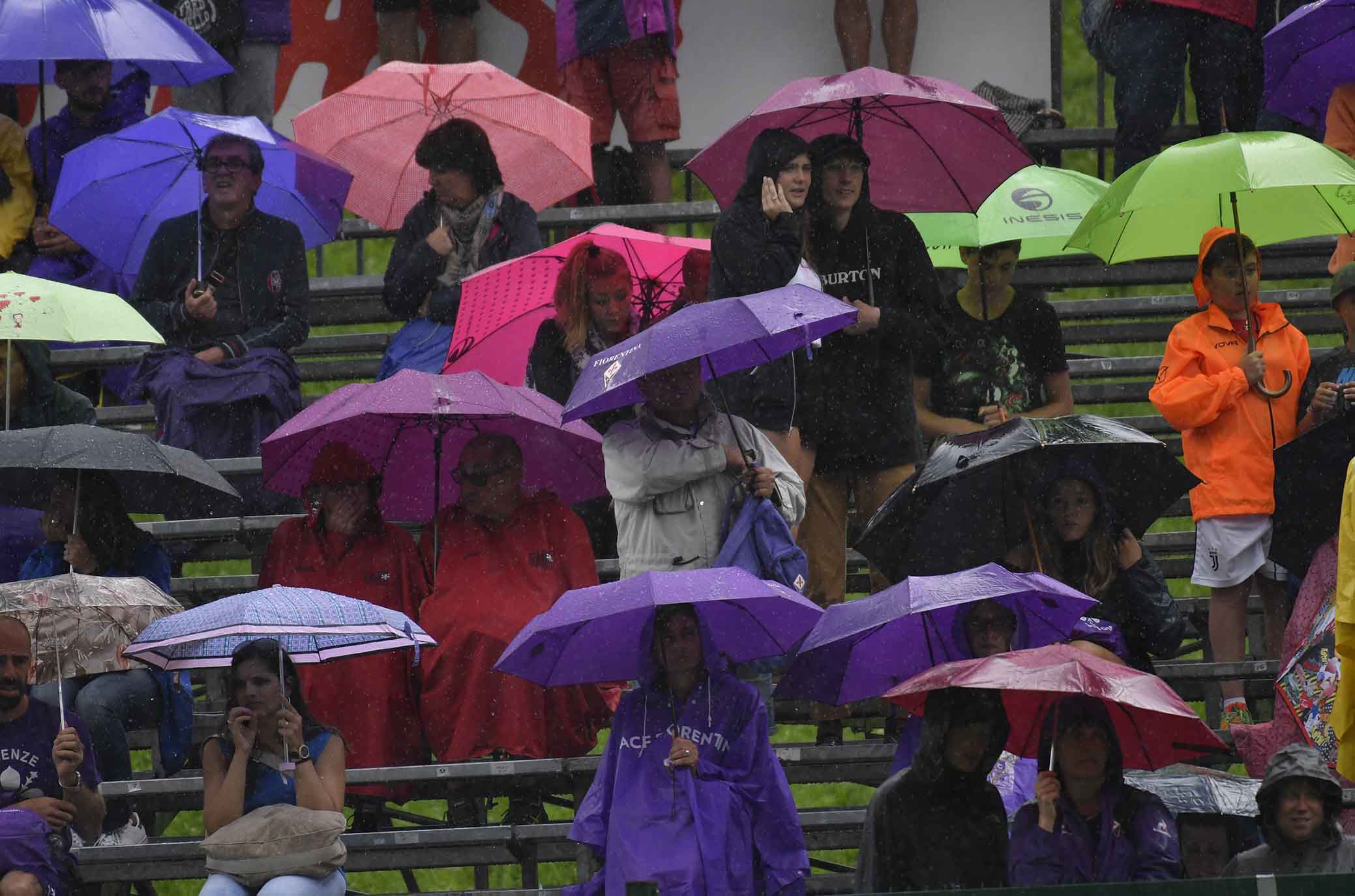 FIORENTINA-REAL VICENZA 20-07-2018 TIFOSI. SILPRESS/GALASSI SILVANO