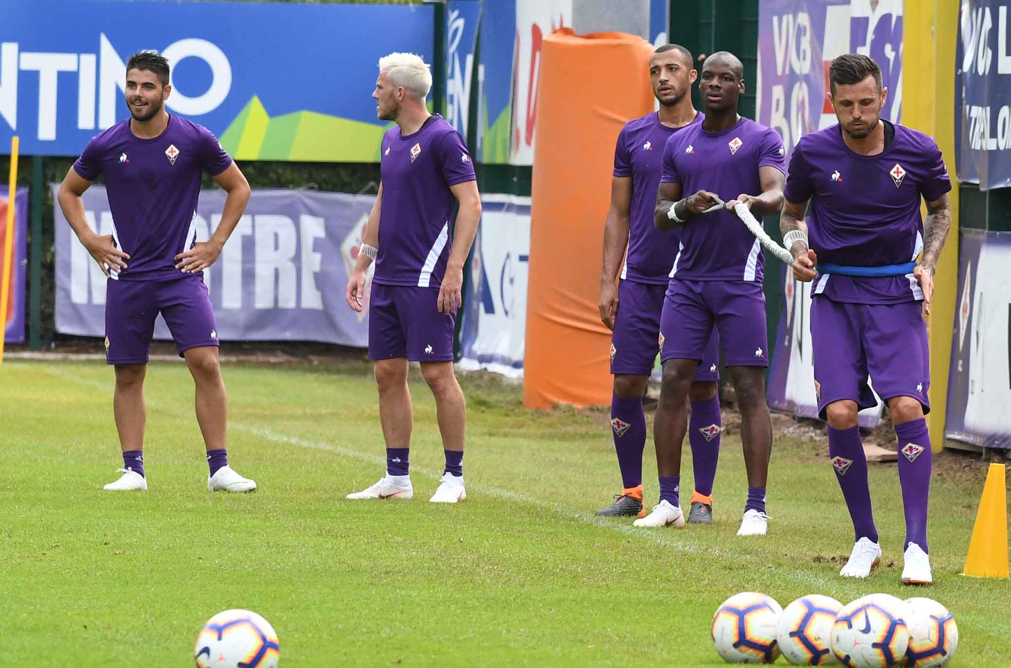 FIORENTINA RITIRO MOENA 09-07-2018 ALLENAMENTO POMERIDIANO. SILPRESS/GALASSI SILVANO