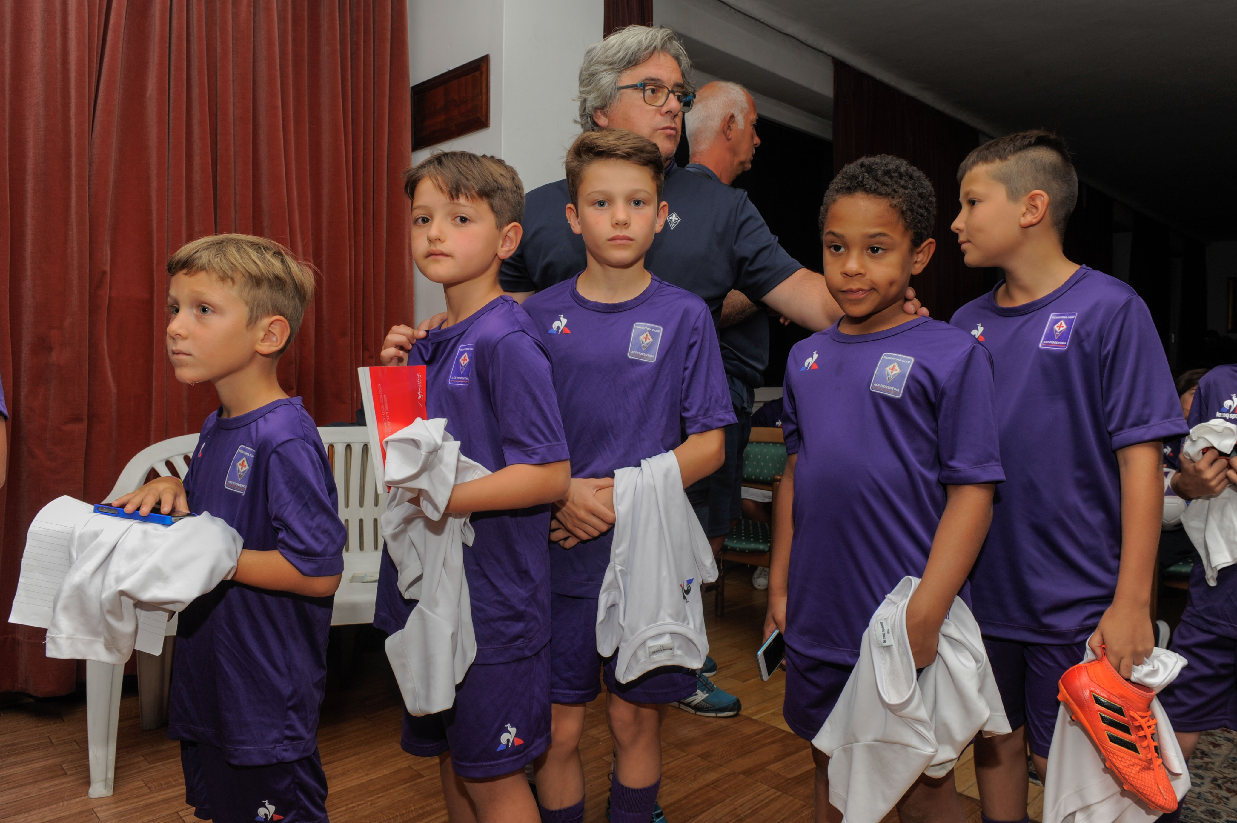 Pioli e Antognoni al Viola Camp Vigo di Fassa - Foto di Acf Fiorentina