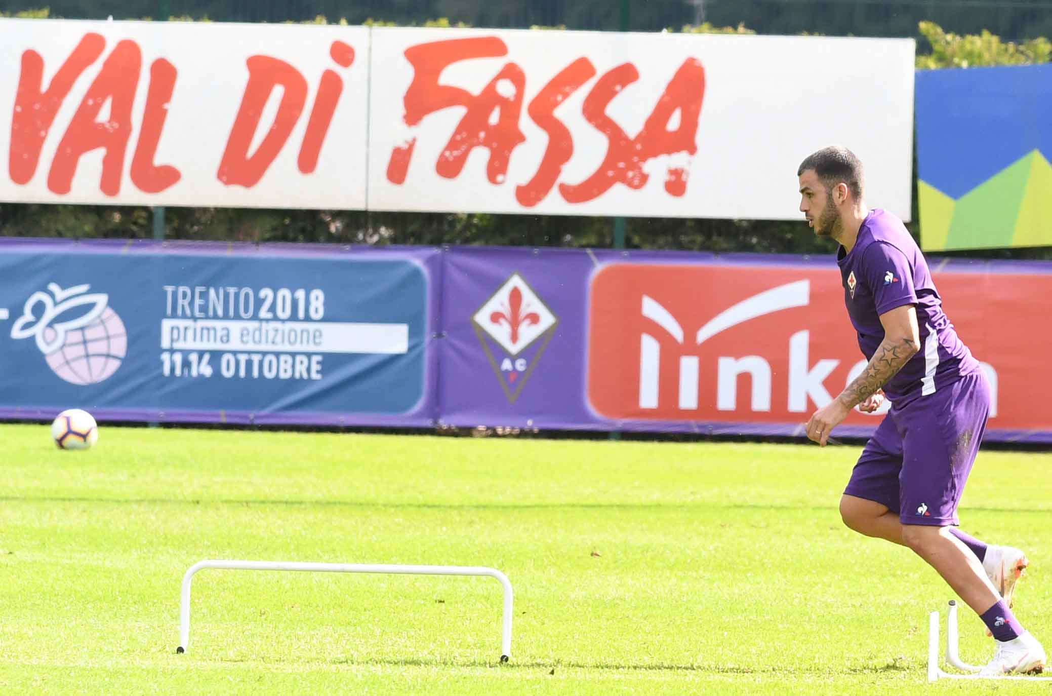 FIORENTINA RITIRO MOENA 09-07-2018 ALLENAMENTO POMERIDIANO. SILPRESS/GALASSI SILVANO