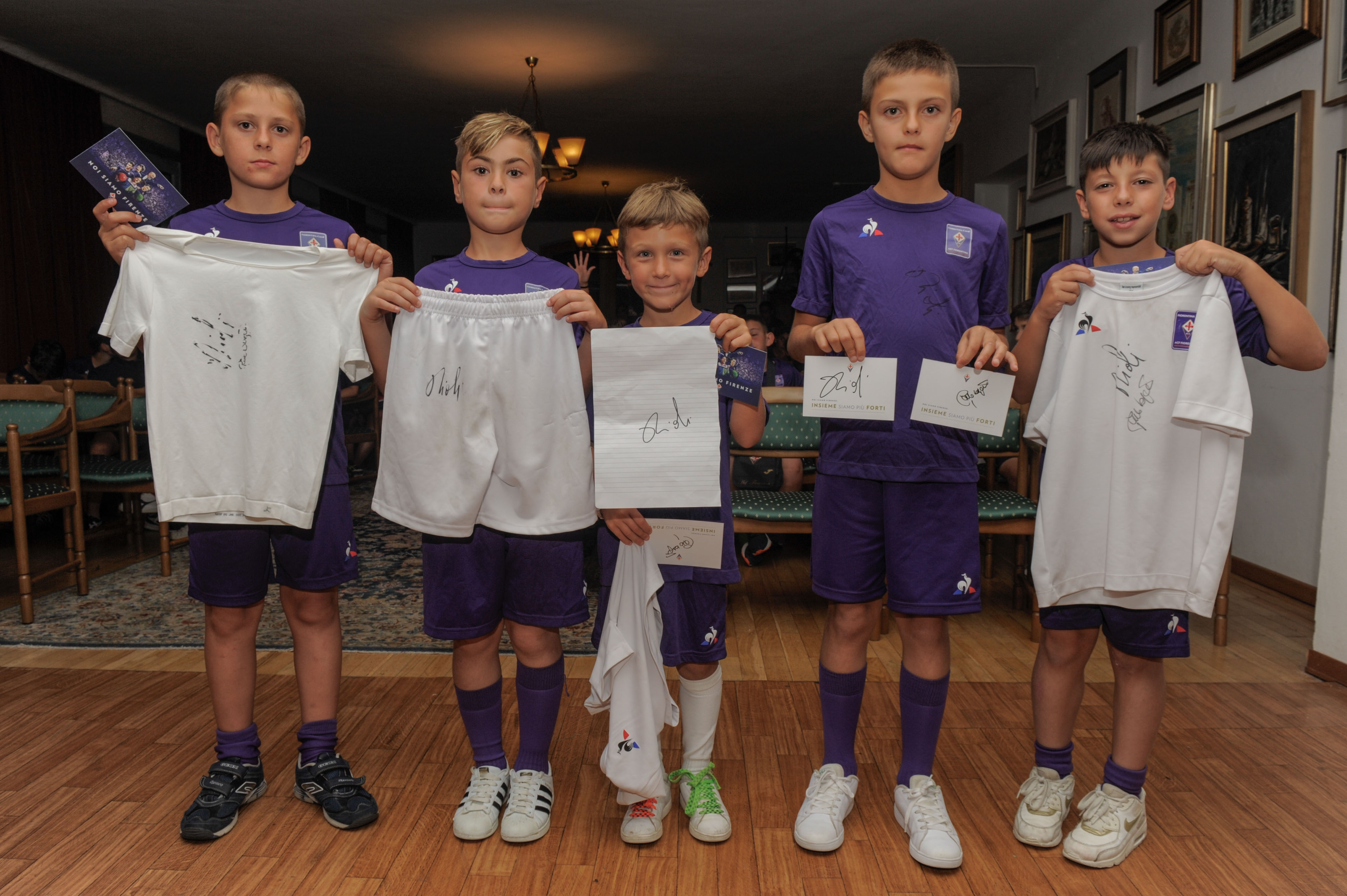 Pioli e Antognoni al Viola Camp Vigo di Fassa - Foto di Acf Fiorentina