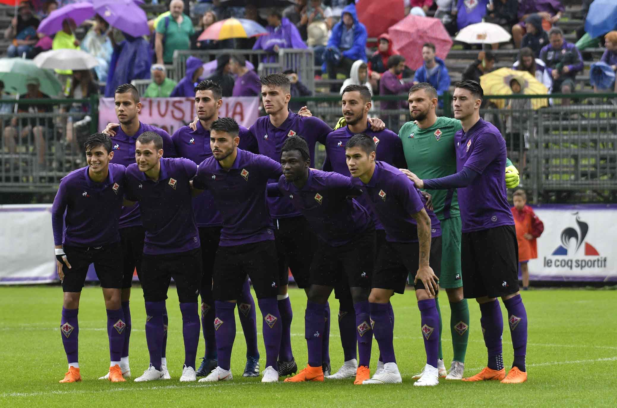 FIORENTINA-REAL VICENZA 20-07-2018 SQUADRA. SILPRESS/GALASSI SILVANO