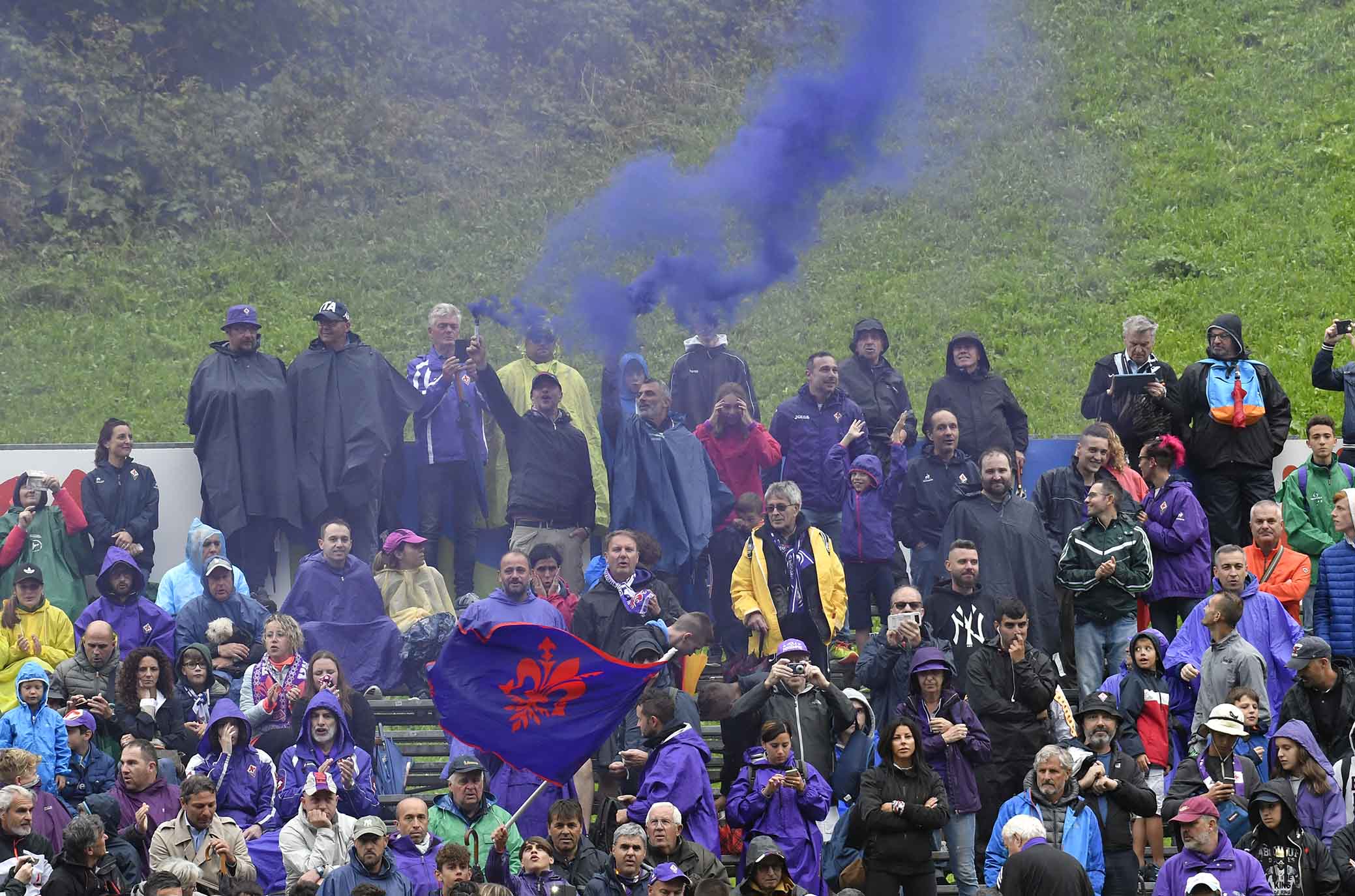 FIORENTINA-VENEZIA 21-07-2018 TIFOSI. SILPRESS/GALASSI SILVANO.