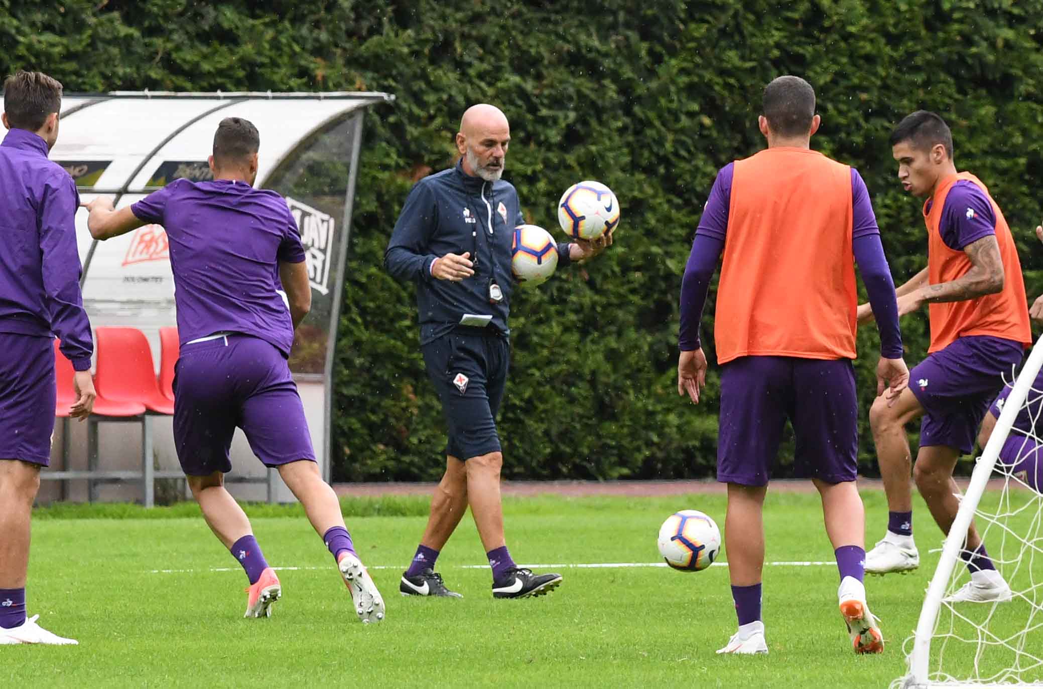 Dal centro sportivo: test atletici, possesso palla e conclusioni. Domani seduta pomeridiana